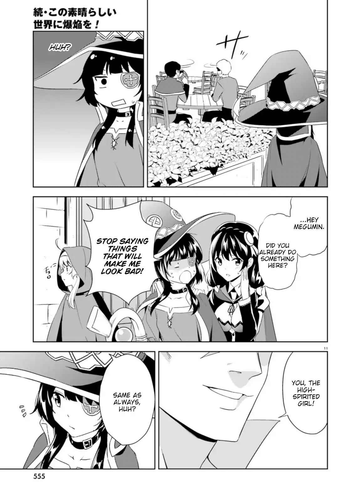Zoku Kono Subarashii Sekai ni Bakuen wo! Chapter 14 page 11 - Chapter 14: Request for the Rookie!