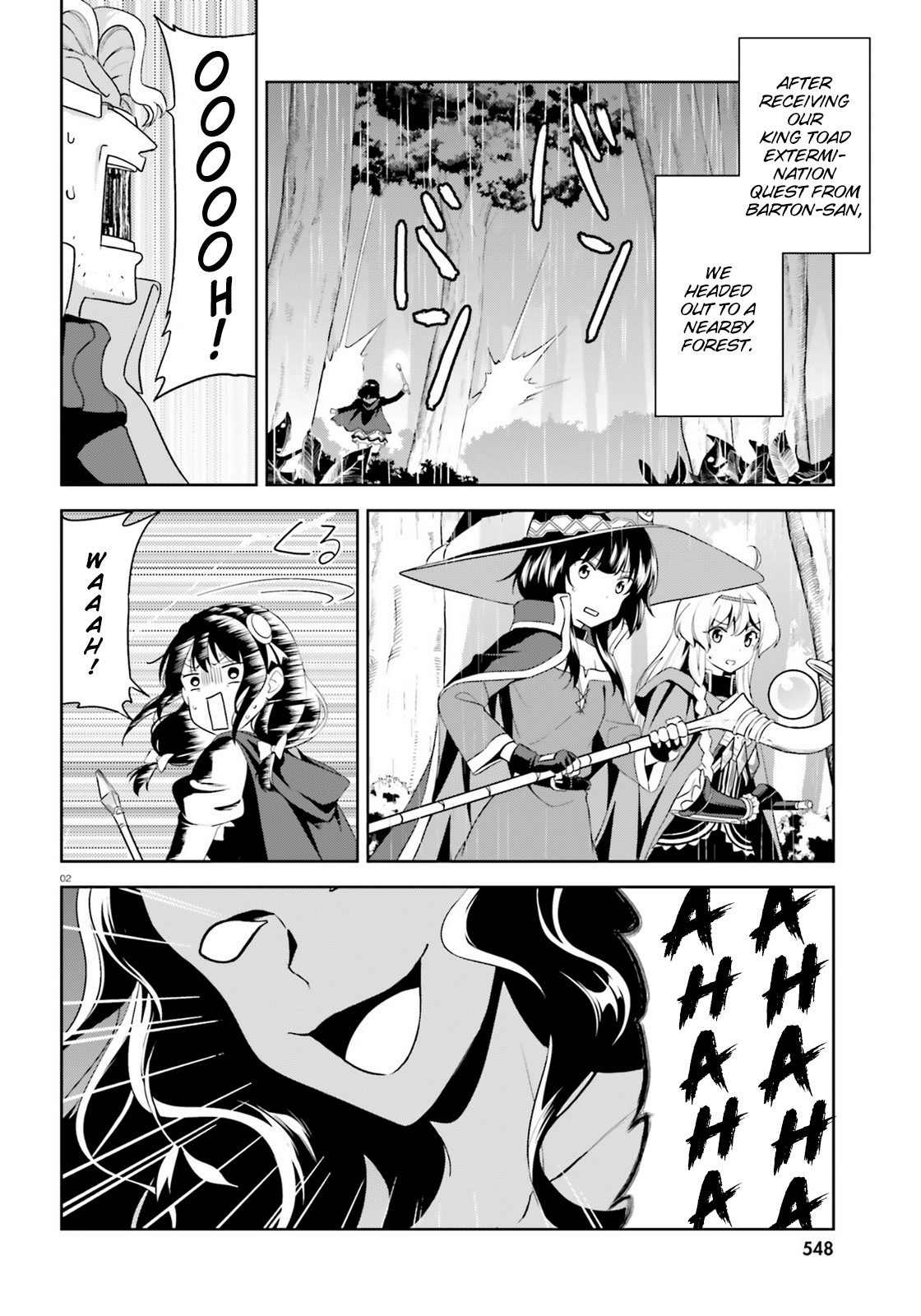 Zoku Kono Subarashii Sekai ni Bakuen wo! Chapter 15 page 2 - Chapter 15: Guidance for this Adventure!