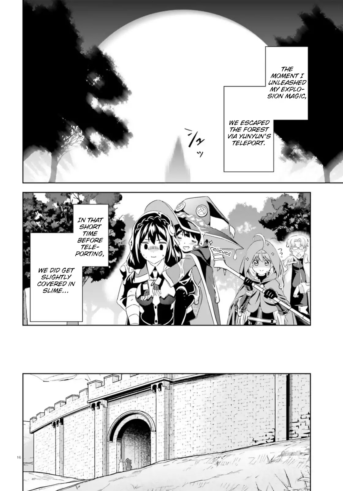 Zoku Kono Subarashii Sekai ni Bakuen wo! Chapter 16 page 15 - Chapter 16: Clear Sky for this Royal Capital!