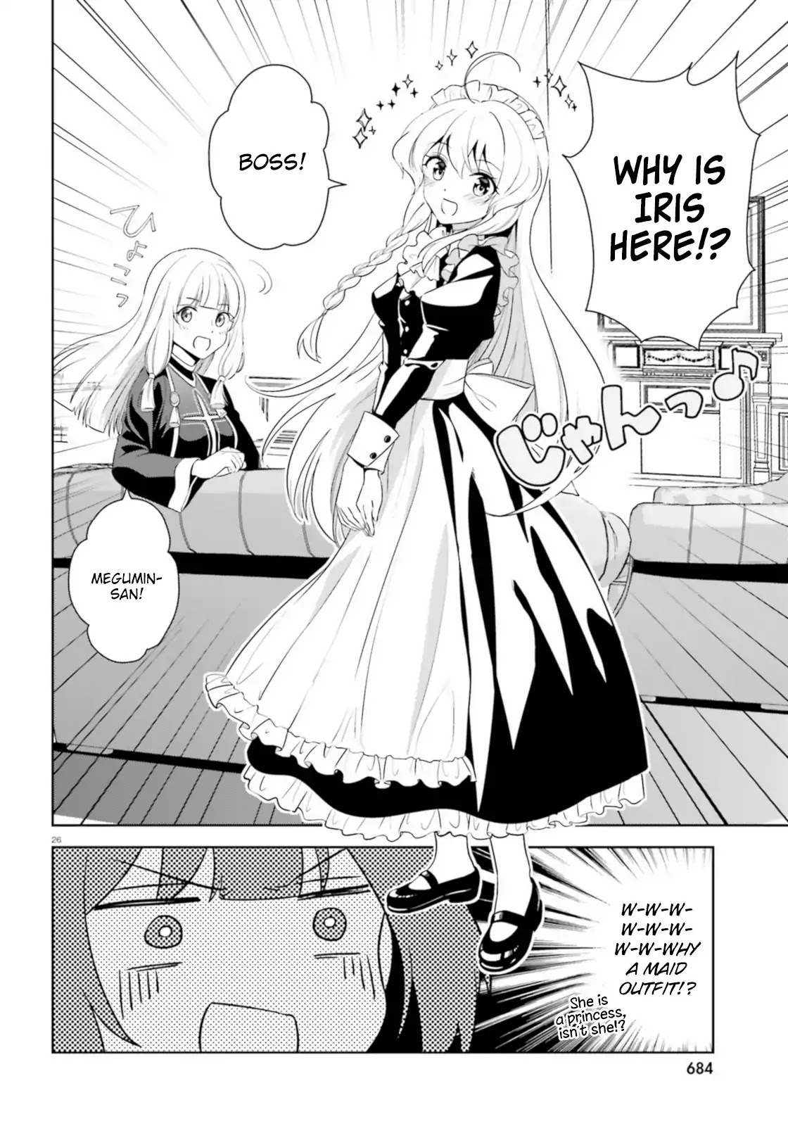 Zoku Kono Subarashii Sekai ni Bakuen wo! Chapter 16 page 25 - Chapter 16: Clear Sky for this Royal Capital!