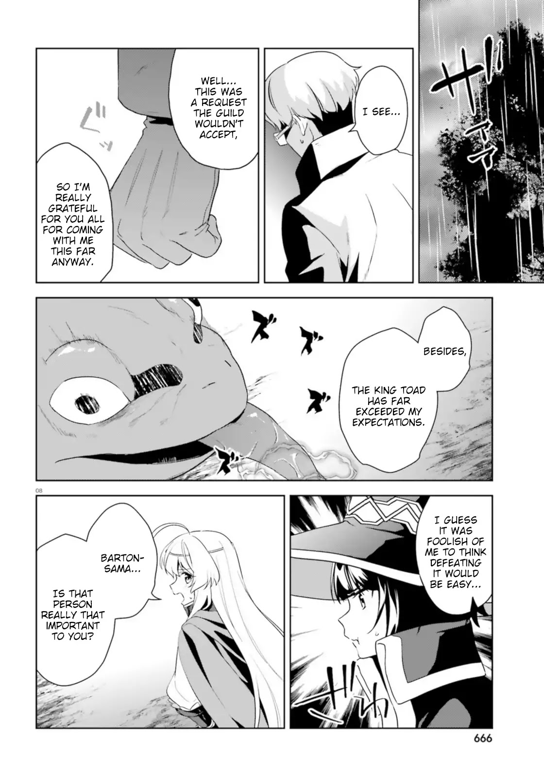 Zoku Kono Subarashii Sekai ni Bakuen wo! Chapter 16 page 8 - Chapter 16: Clear Sky for this Royal Capital!