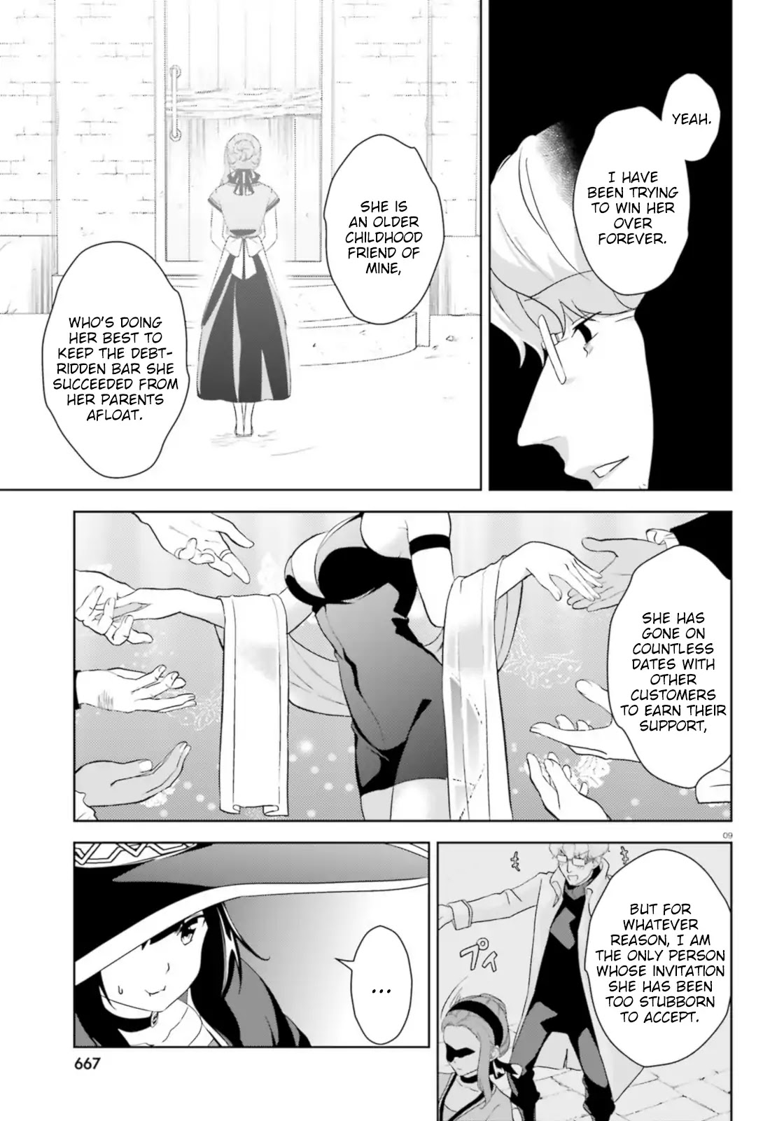 Zoku Kono Subarashii Sekai ni Bakuen wo! Chapter 16 page 9 - Chapter 16: Clear Sky for this Royal Capital!