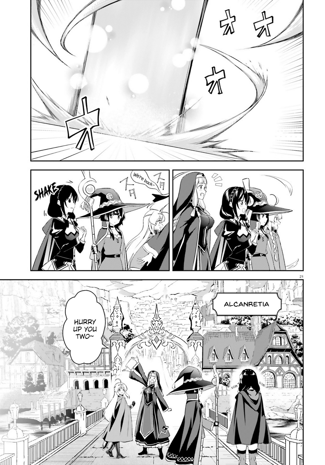 Zoku Kono Subarashii Sekai ni Bakuen wo! Chapter 17 page 21 - Chapter 17: A Visit upon this Den of Evil!