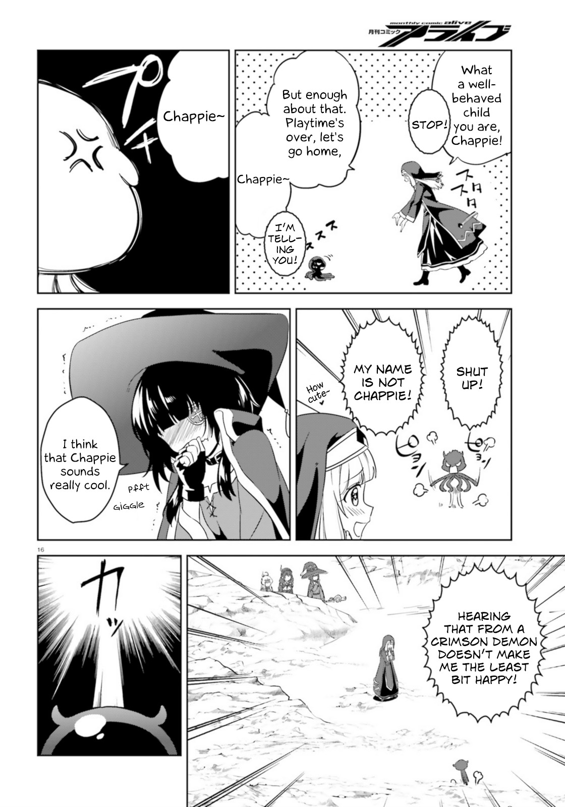 Zoku Kono Subarashii Sekai ni Bakuen wo! Chapter 19 page 14 - Chapter 19: Lightning over Alcanretia!