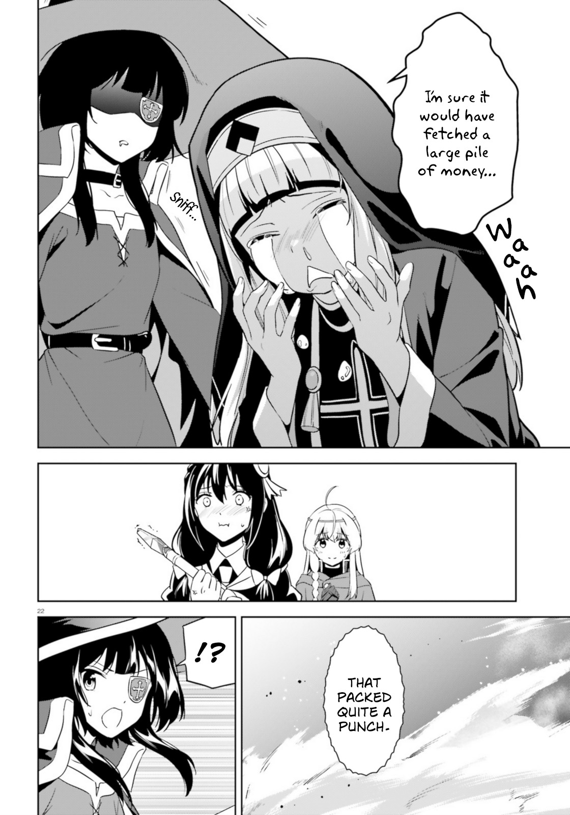 Zoku Kono Subarashii Sekai ni Bakuen wo! Chapter 19 page 20 - Chapter 19: Lightning over Alcanretia!