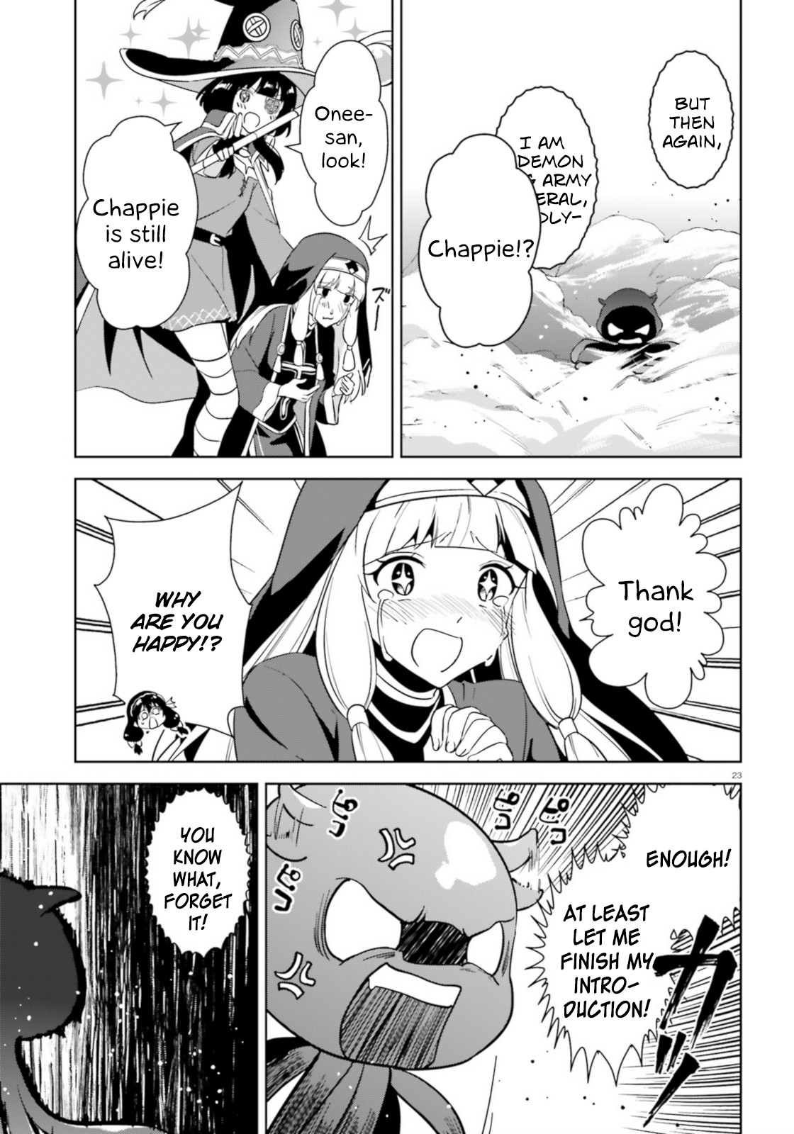 Zoku Kono Subarashii Sekai ni Bakuen wo! Chapter 19 page 21 - Chapter 19: Lightning over Alcanretia!