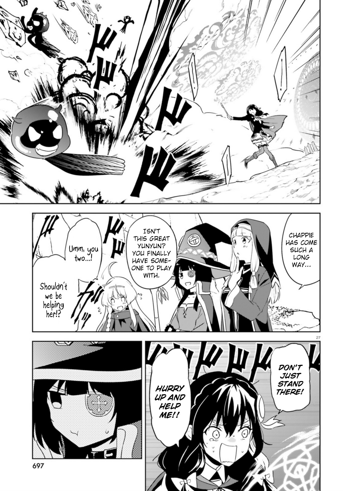 Zoku Kono Subarashii Sekai ni Bakuen wo! Chapter 19 page 25 - Chapter 19: Lightning over Alcanretia!