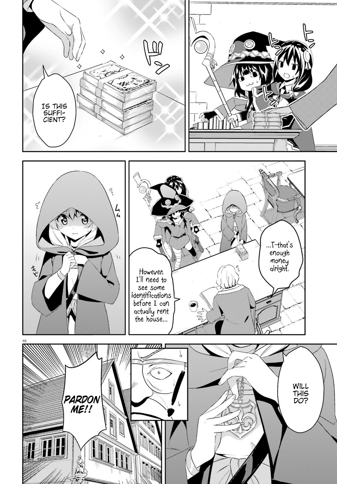 Zoku Kono Subarashii Sekai ni Bakuen wo! Chapter 2 page 16 - Chapter 2: Up-And-Coming Thieving Group!