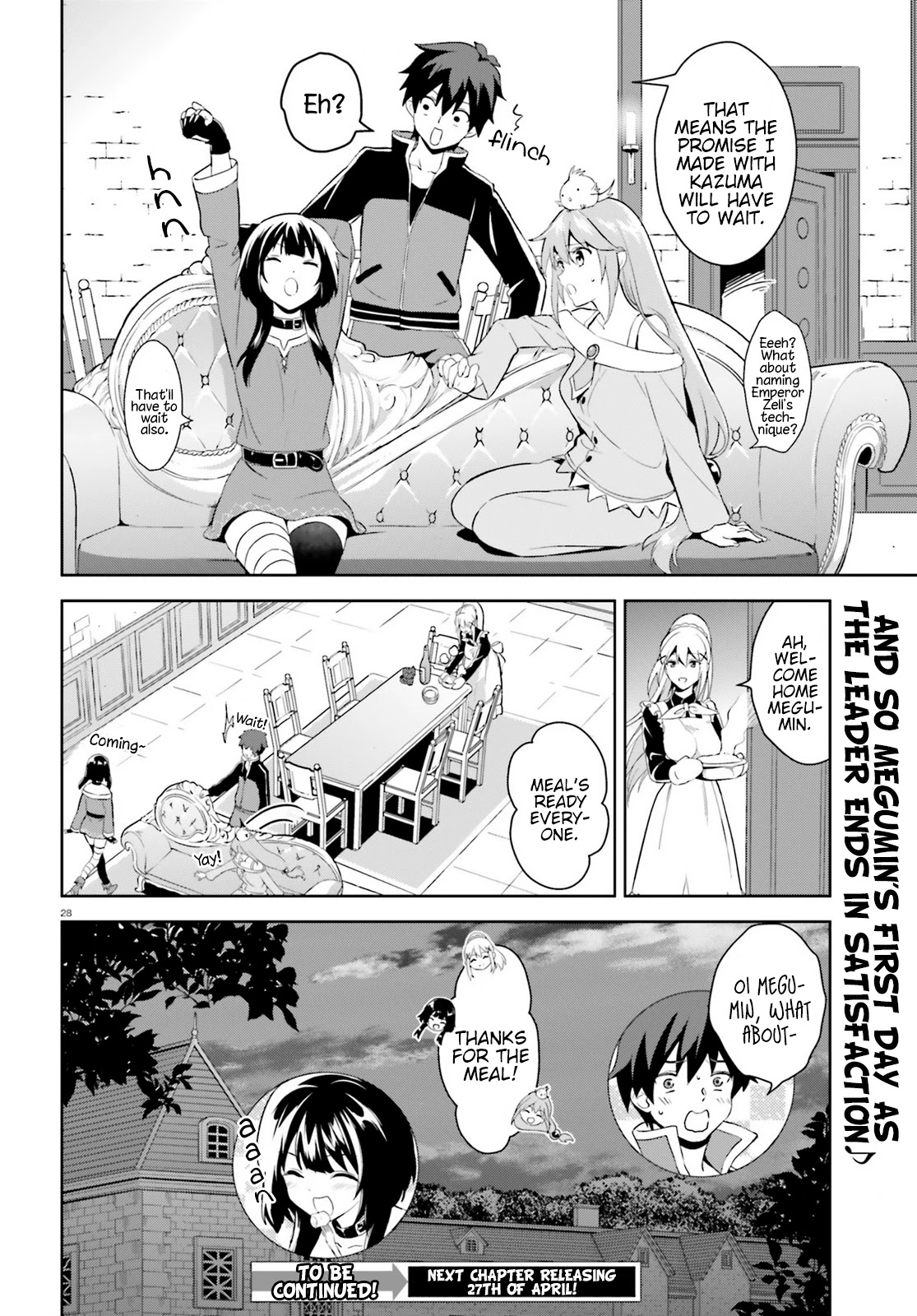 Zoku Kono Subarashii Sekai ni Bakuen wo! Chapter 2 page 28 - Chapter 2: Up-And-Coming Thieving Group!