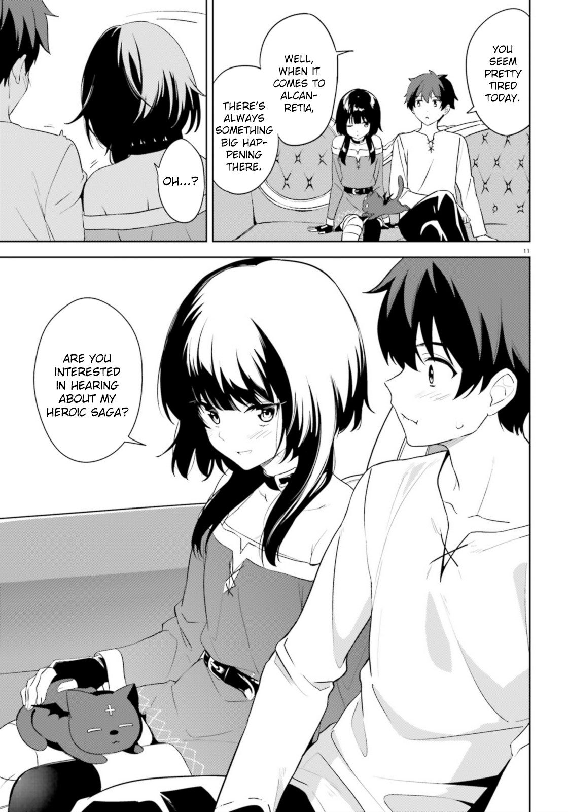 Zoku Kono Subarashii Sekai ni Bakuen wo! Chapter 20 page 11 - Chapter 20: Quest upon these Adventurers!