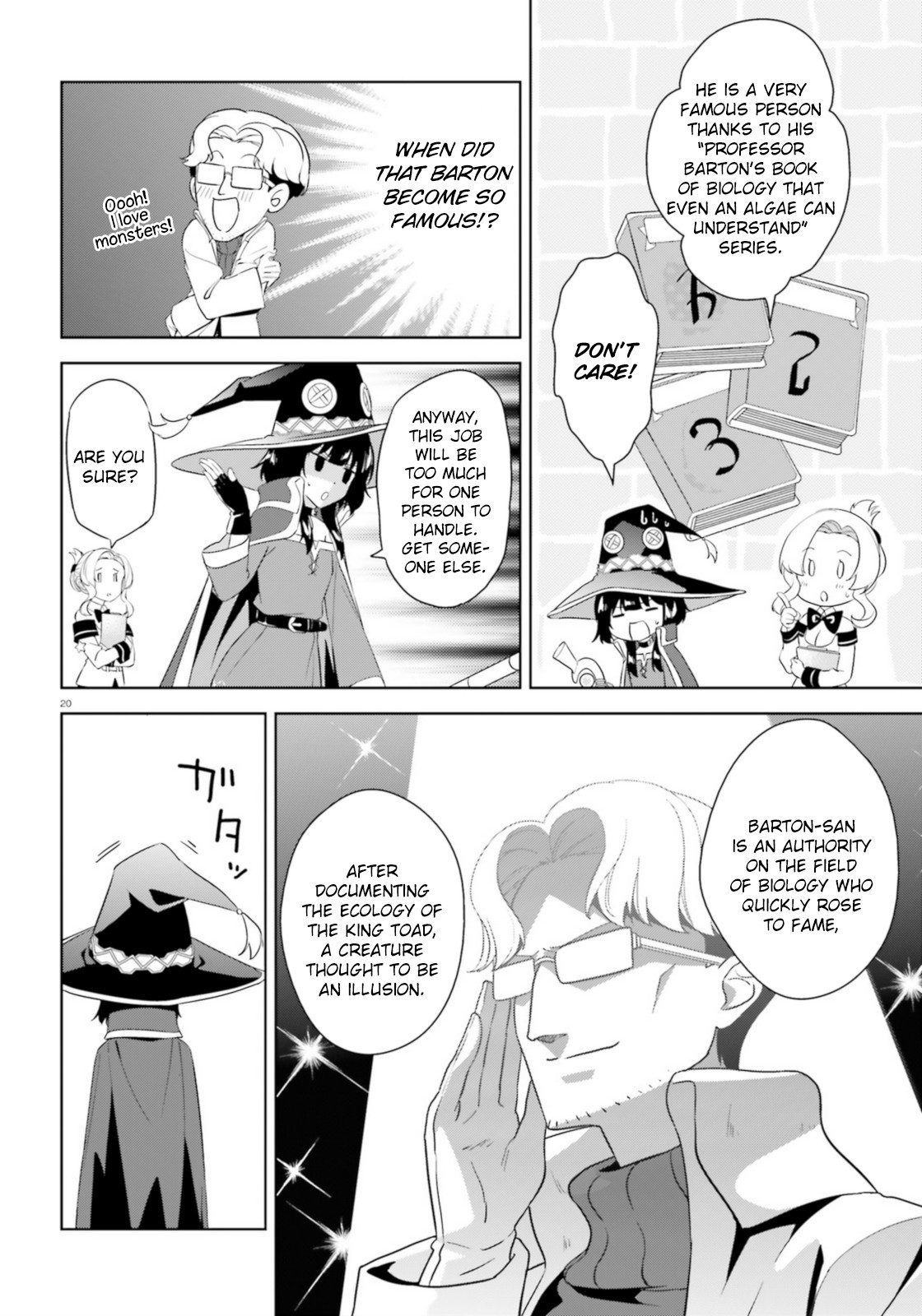Zoku Kono Subarashii Sekai ni Bakuen wo! Chapter 20 page 20 - Chapter 20: Quest upon these Adventurers!