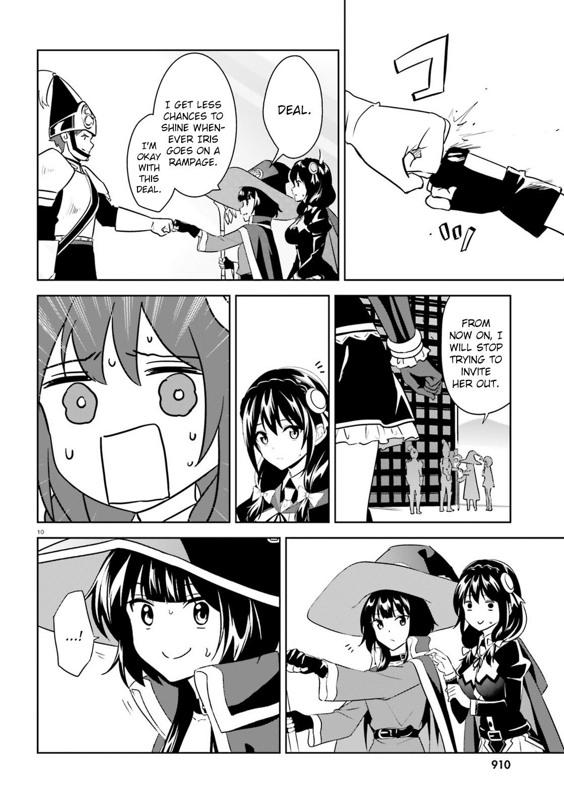 Zoku Kono Subarashii Sekai ni Bakuen wo! Chapter 21 page 10 - Chapter 21: Girl Talk upon these Adventurers!