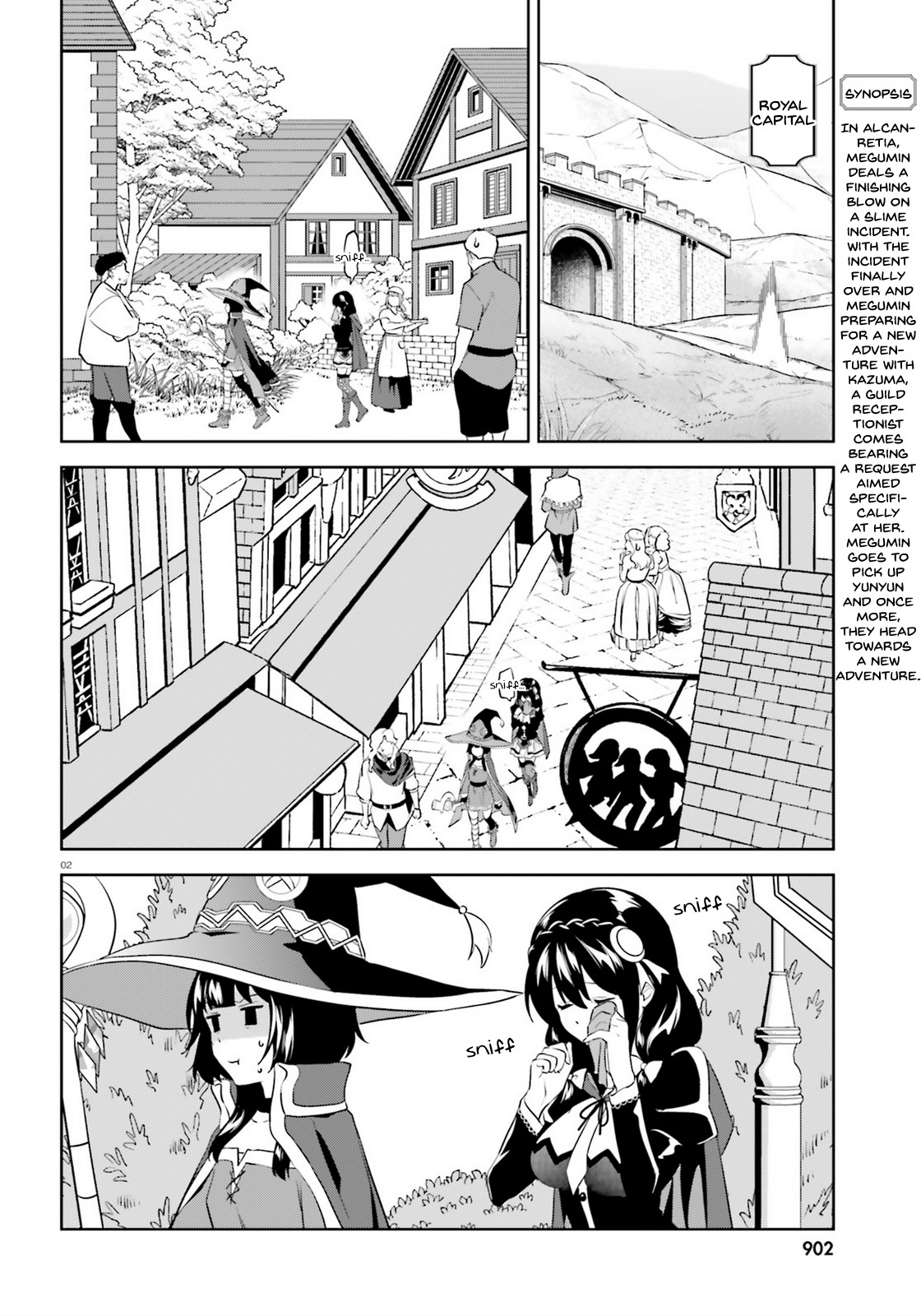 Zoku Kono Subarashii Sekai ni Bakuen wo! Chapter 21 page 2 - Chapter 21: Girl Talk upon these Adventurers!