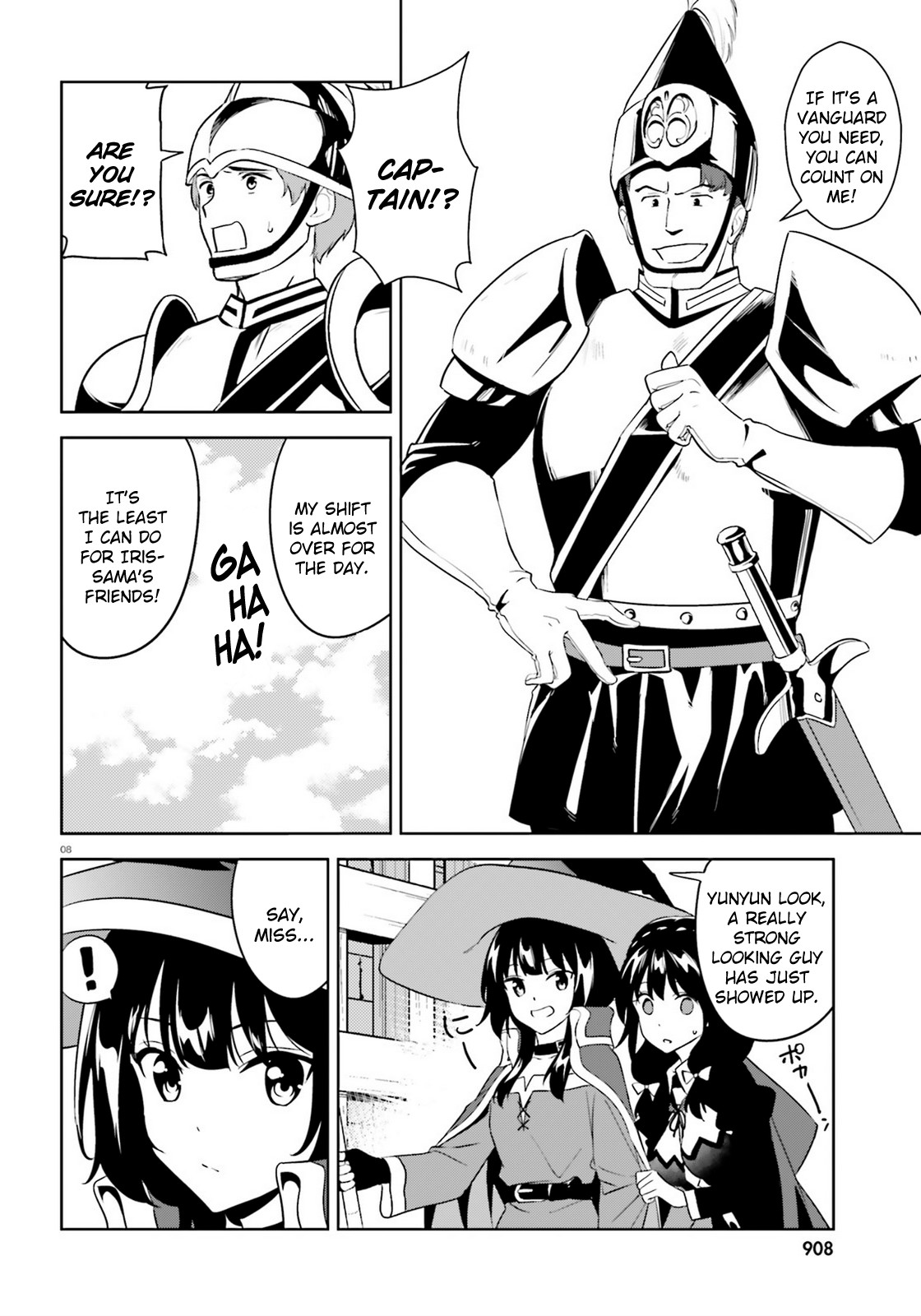Zoku Kono Subarashii Sekai ni Bakuen wo! Chapter 21 page 8 - Chapter 21: Girl Talk upon these Adventurers!
