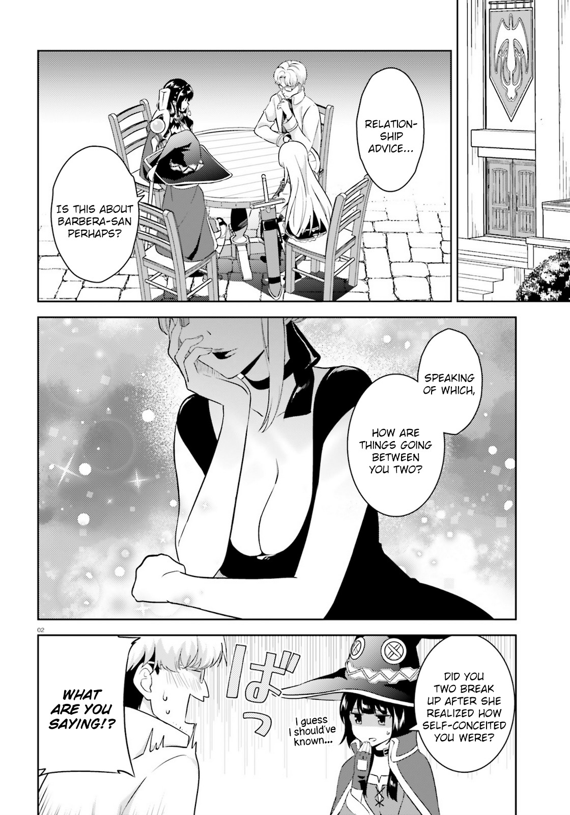 Zoku Kono Subarashii Sekai ni Bakuen wo! Chapter 22 page 2 - Chapter 22: A Cutting Light upon this Forest of Beasts!