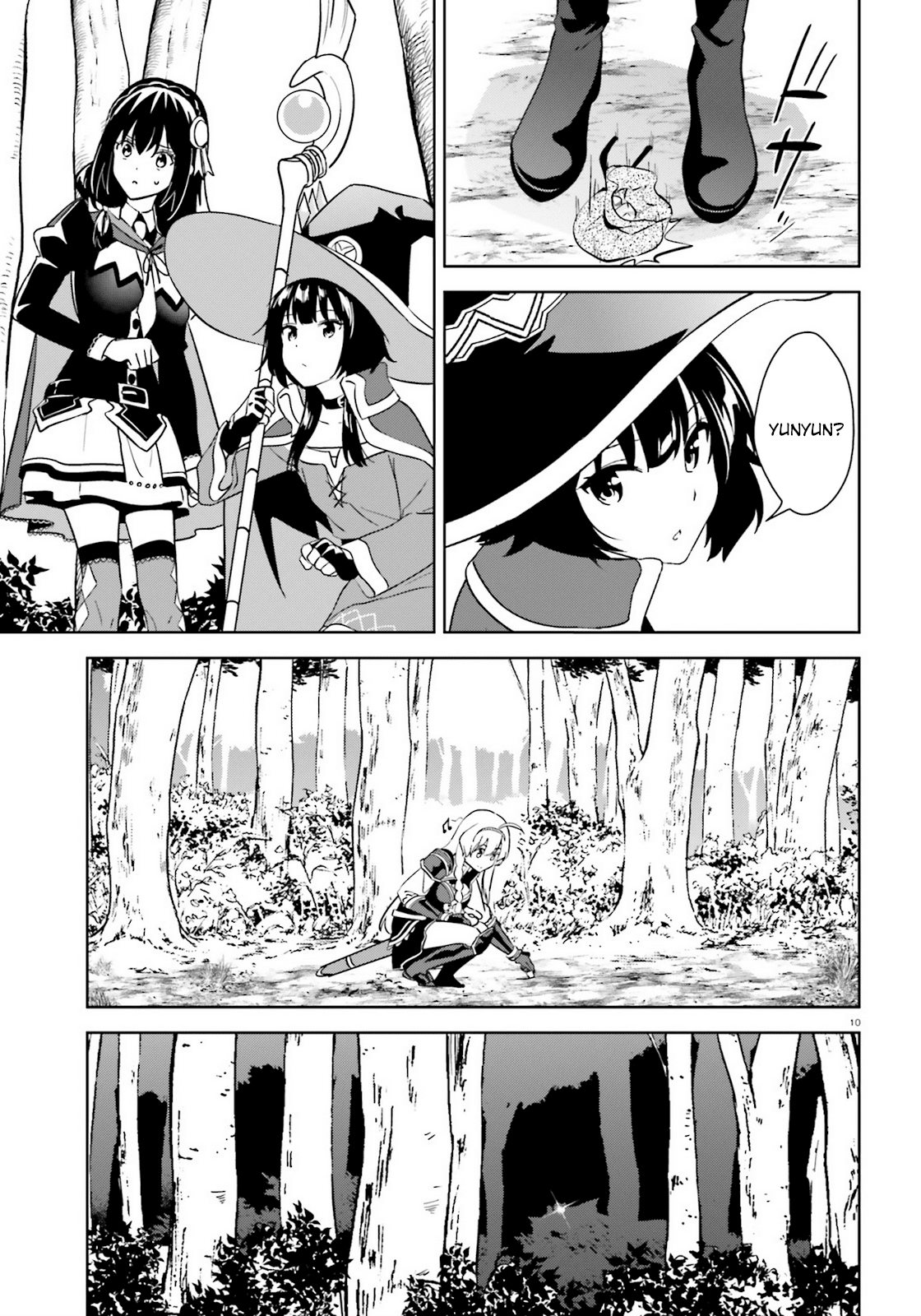 Zoku Kono Subarashii Sekai ni Bakuen wo! Chapter 23 page 10 - Chapter 23: Gems upon this Animal Trail!