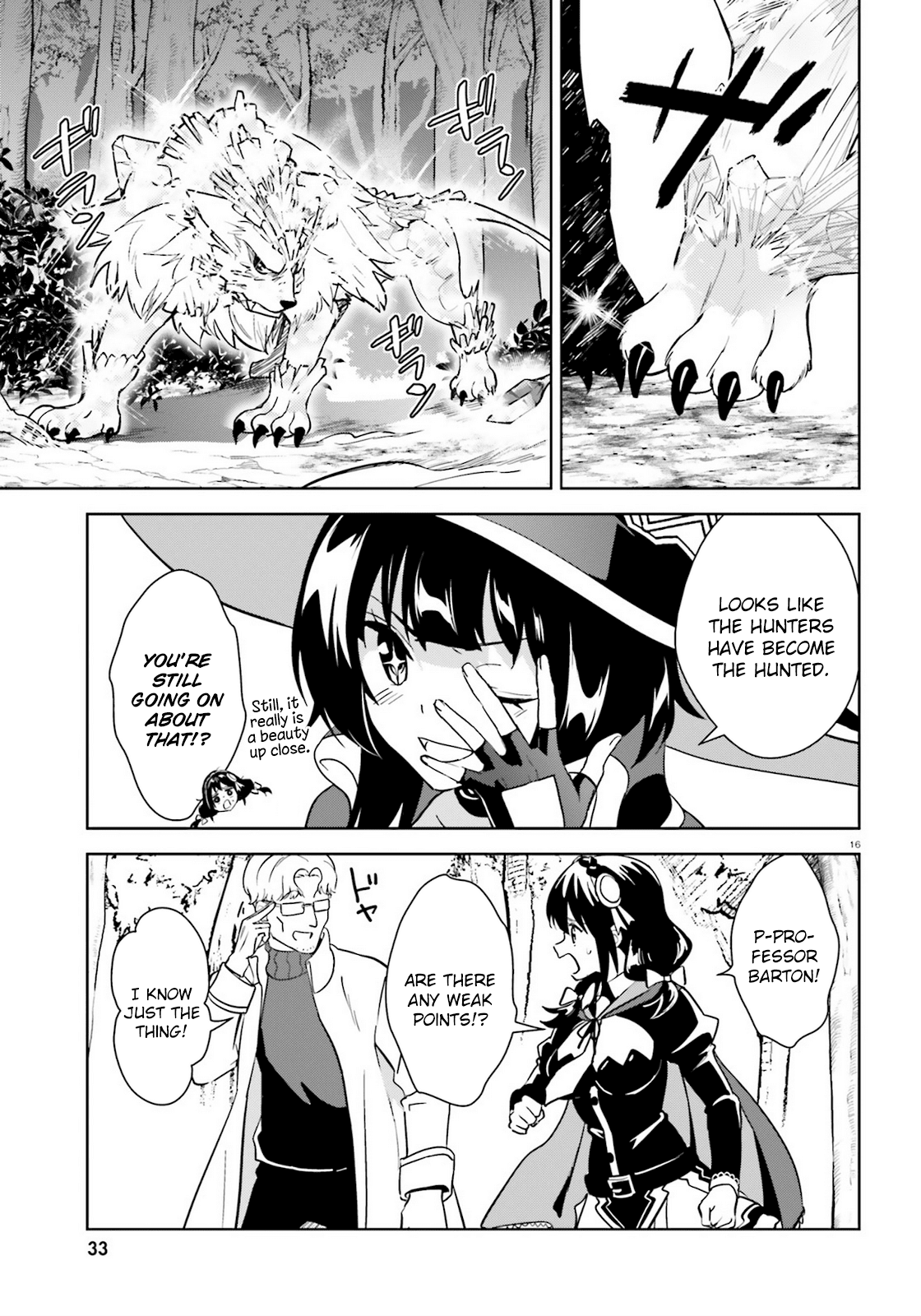Zoku Kono Subarashii Sekai ni Bakuen wo! Chapter 23 page 16 - Chapter 23: Gems upon this Animal Trail!