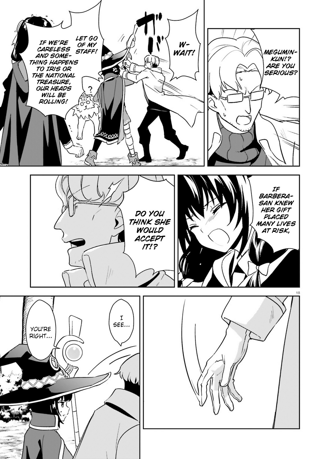 Zoku Kono Subarashii Sekai ni Bakuen wo! Chapter 23 page 18 - Chapter 23: Gems upon this Animal Trail!