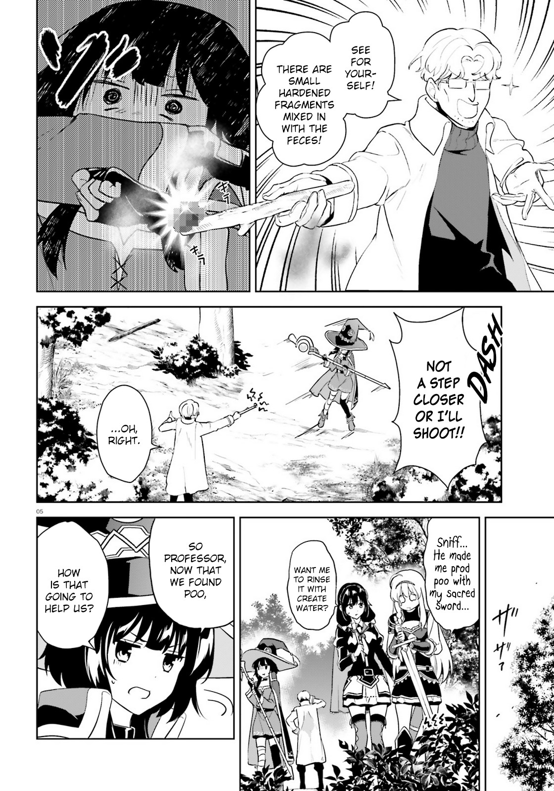 Zoku Kono Subarashii Sekai ni Bakuen wo! Chapter 23 page 5 - Chapter 23: Gems upon this Animal Trail!