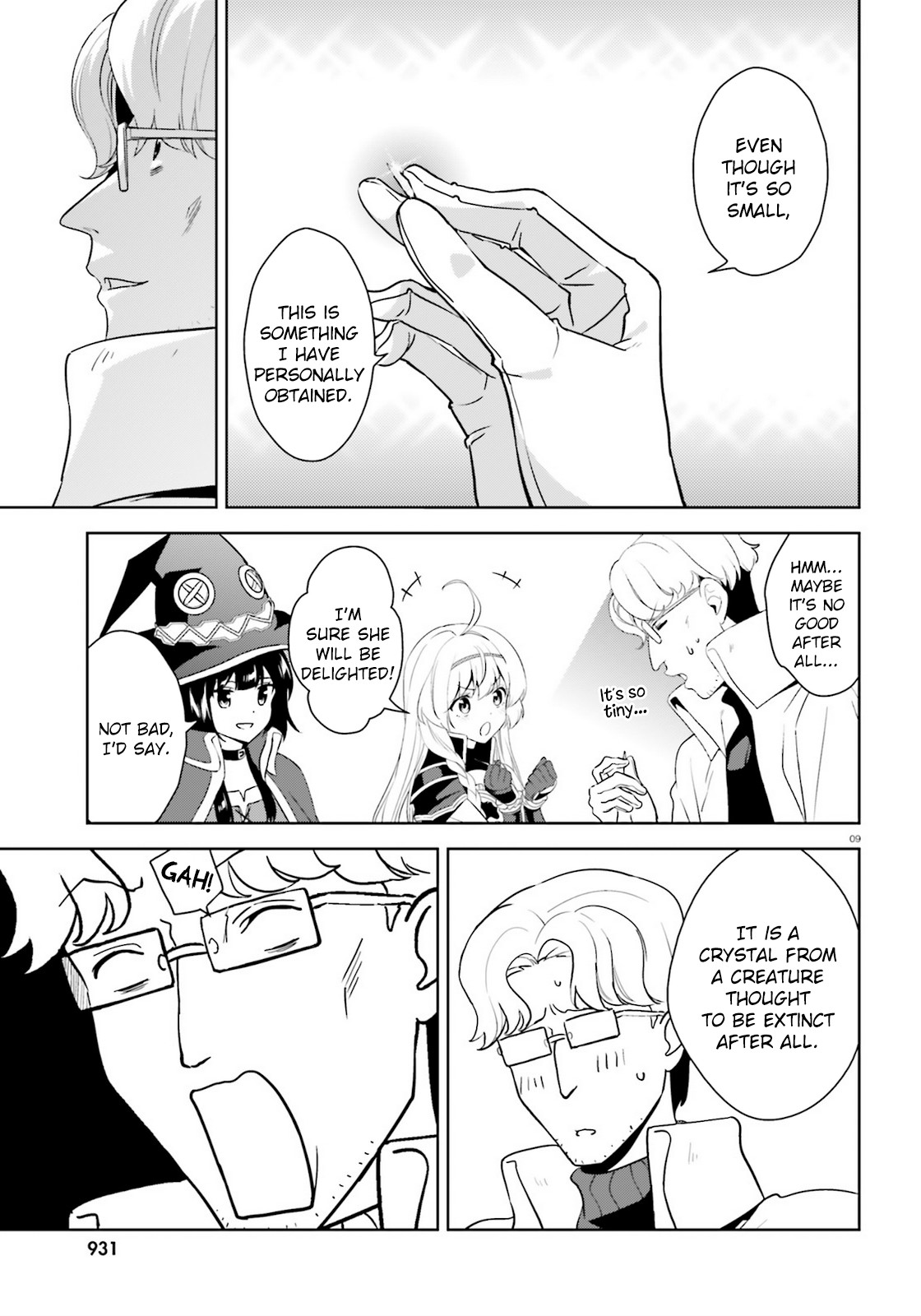 Zoku Kono Subarashii Sekai ni Bakuen wo! Chapter 24 page 9 - Chapter 24: Explosion upon this Jeweled Beast!