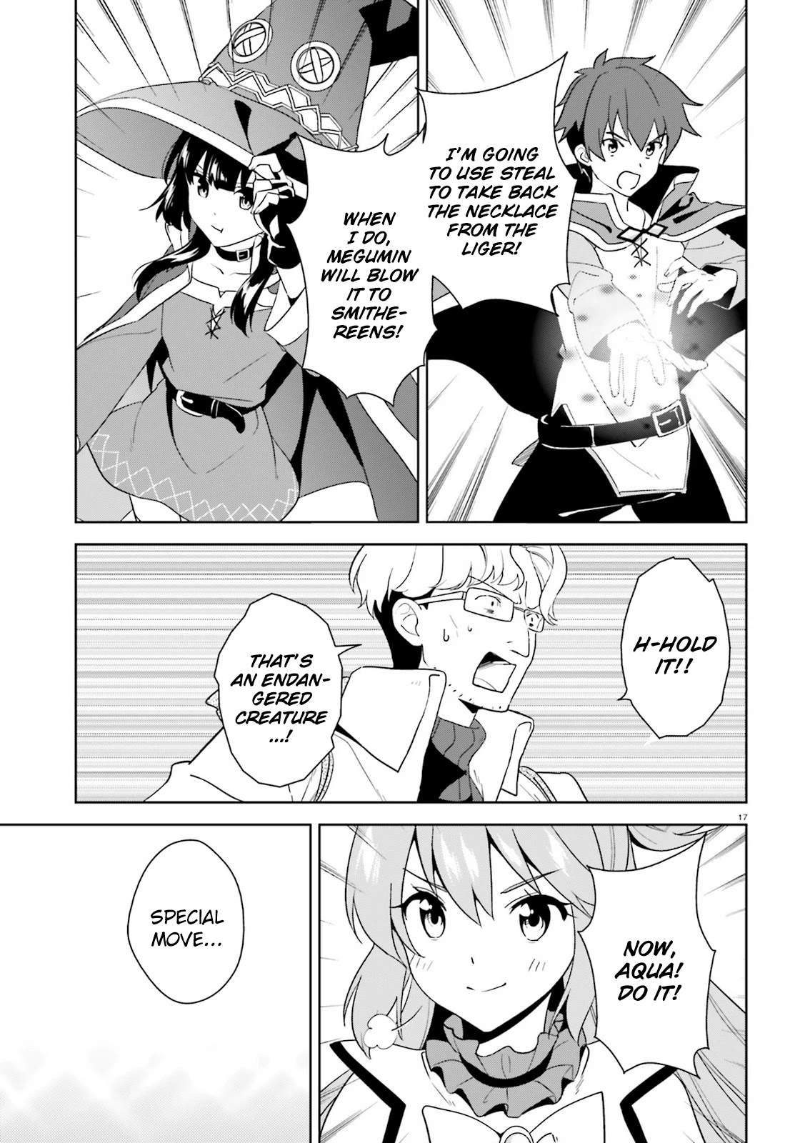 Zoku Kono Subarashii Sekai ni Bakuen wo! Chapter 25 page 17 - Chapter 25: Adventure with these Wonderful Companions! [END]