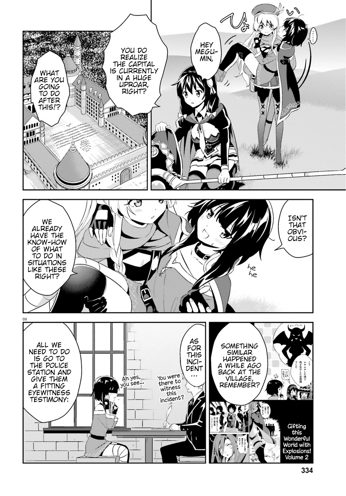 Zoku Kono Subarashii Sekai ni Bakuen wo! Chapter 3 page 8 - Chapter 3: Gifting This Wonderful World With Explosions!