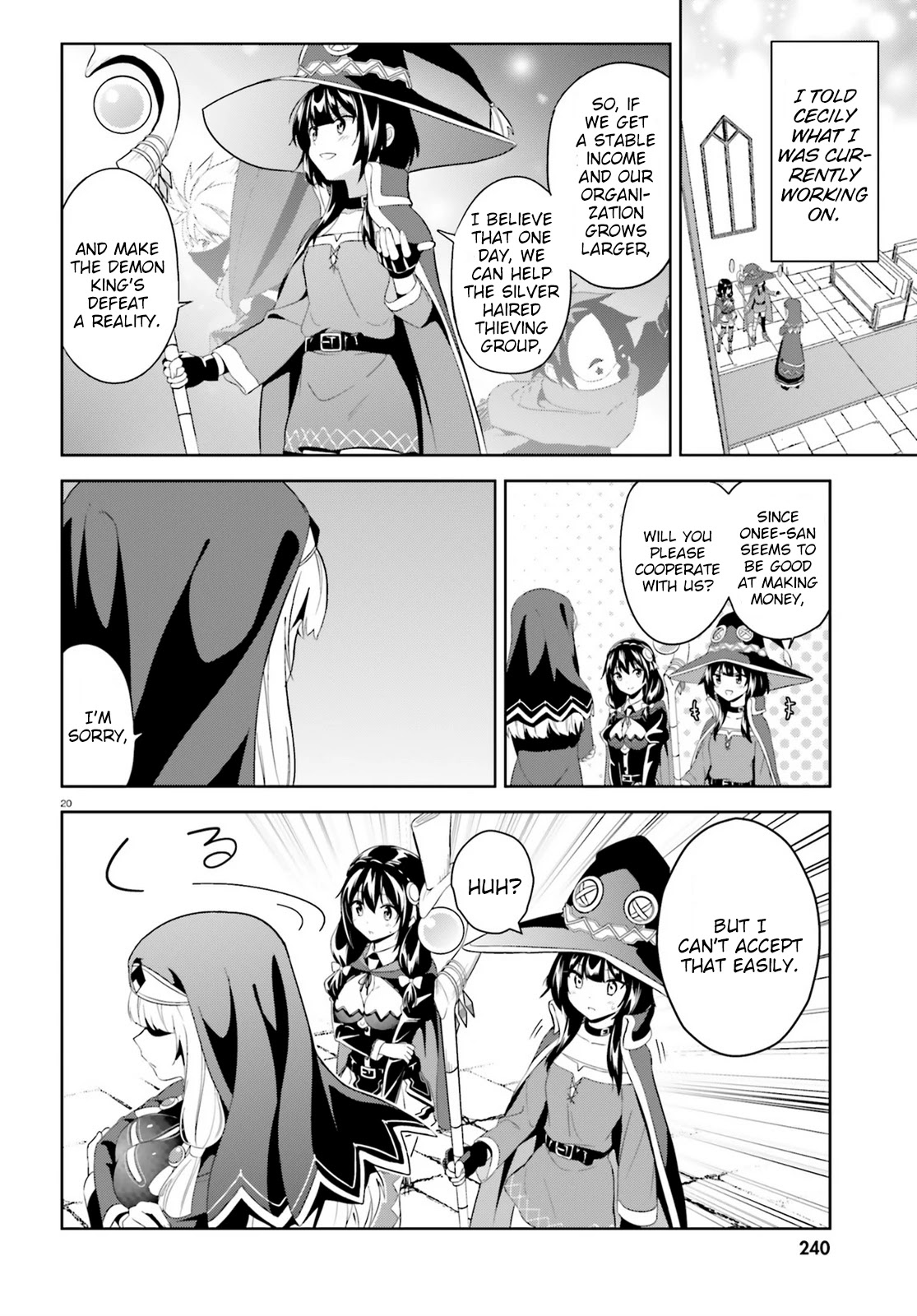 Zoku Kono Subarashii Sekai ni Bakuen wo! Chapter 4 page 20 - Chapter 4: Growing Thieving Group!