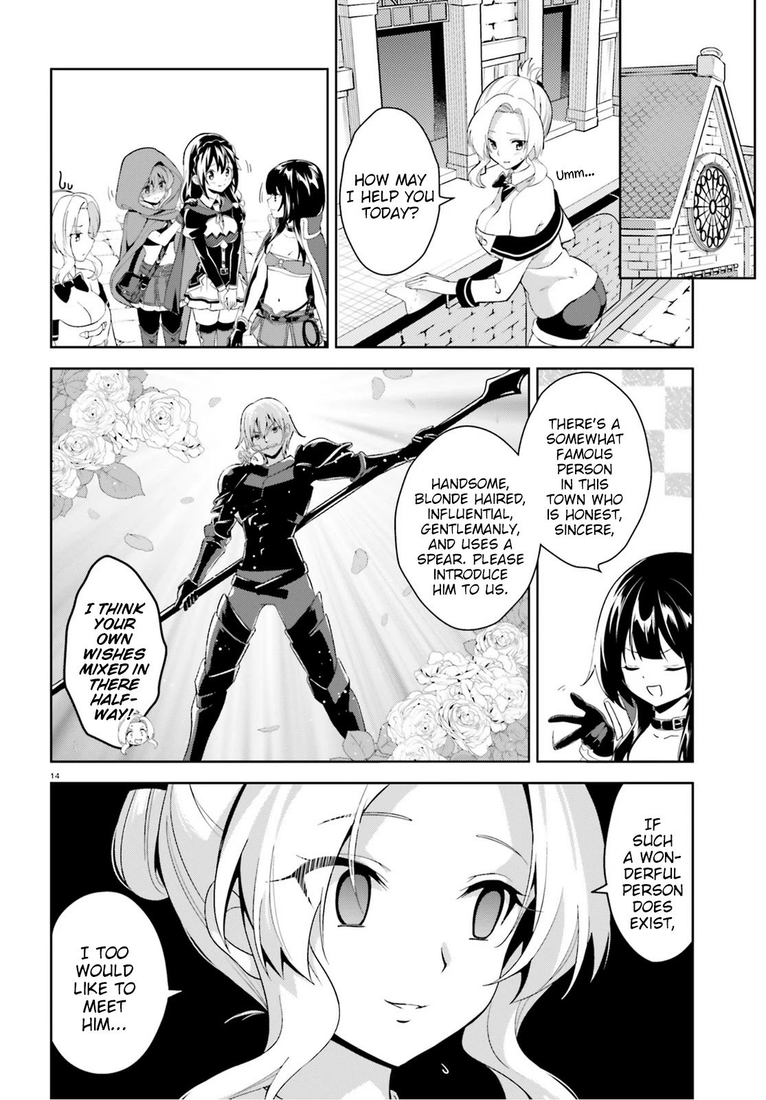 Zoku Kono Subarashii Sekai ni Bakuen wo! Chapter 5 page 14 - Chapter 5: Investigating Thieving Group!