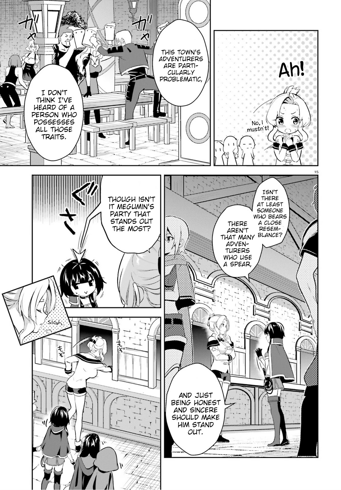 Zoku Kono Subarashii Sekai ni Bakuen wo! Chapter 5 page 15 - Chapter 5: Investigating Thieving Group!