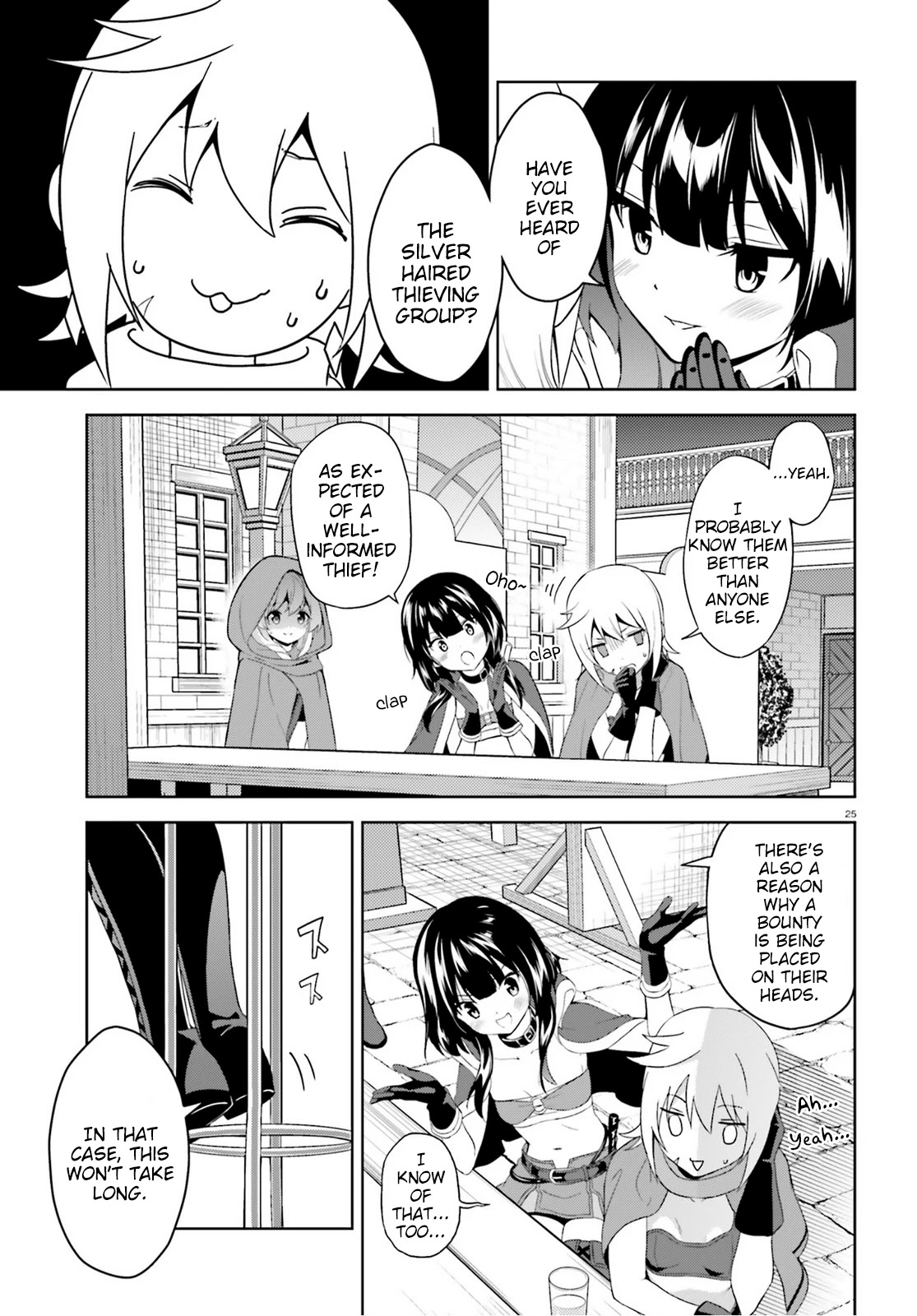 Zoku Kono Subarashii Sekai ni Bakuen wo! Chapter 5 page 25 - Chapter 5: Investigating Thieving Group!