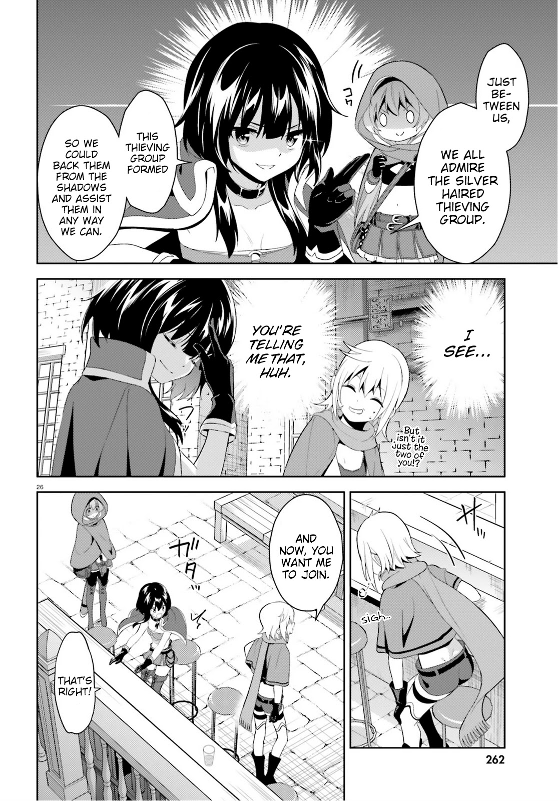 Zoku Kono Subarashii Sekai ni Bakuen wo! Chapter 5 page 26 - Chapter 5: Investigating Thieving Group!