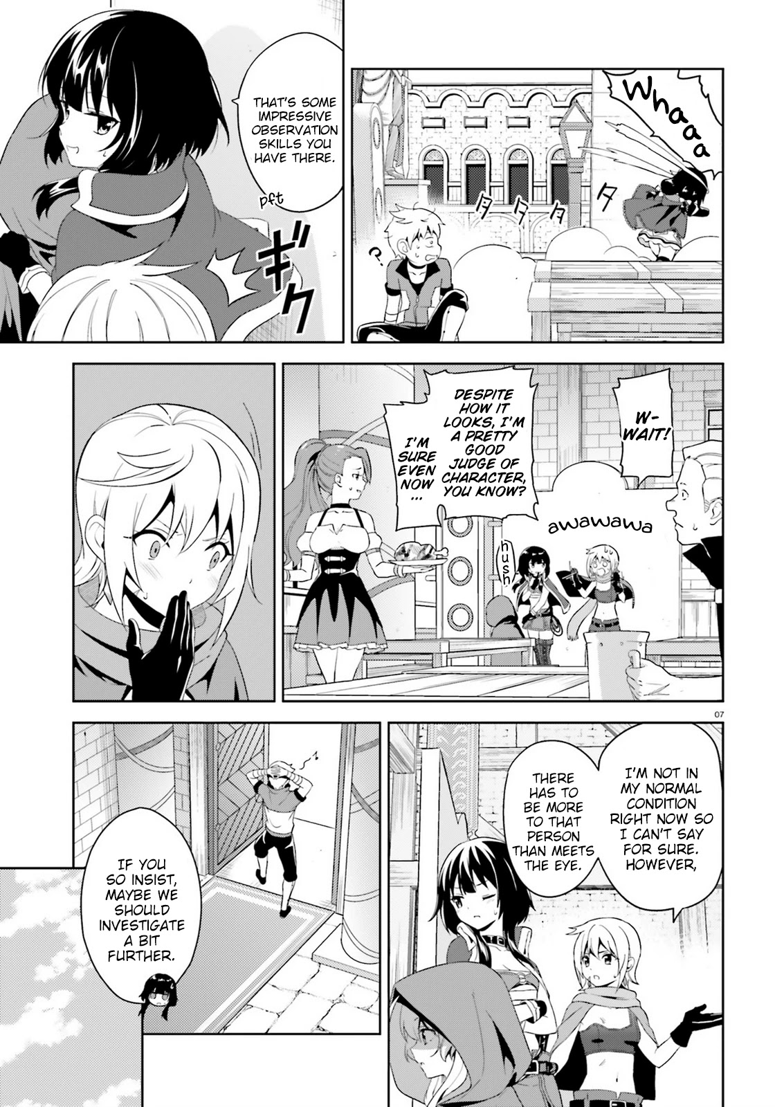 Zoku Kono Subarashii Sekai ni Bakuen wo! Chapter 6 page 7 - Chapter 6: Wandering Thieving Group!