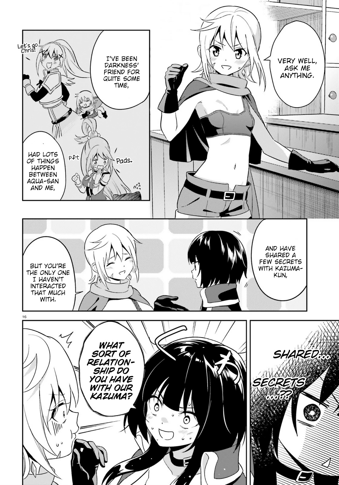 Zoku Kono Subarashii Sekai ni Bakuen wo! Chapter 7 page 14 - Chapter 7: Distressing Thieving Group!