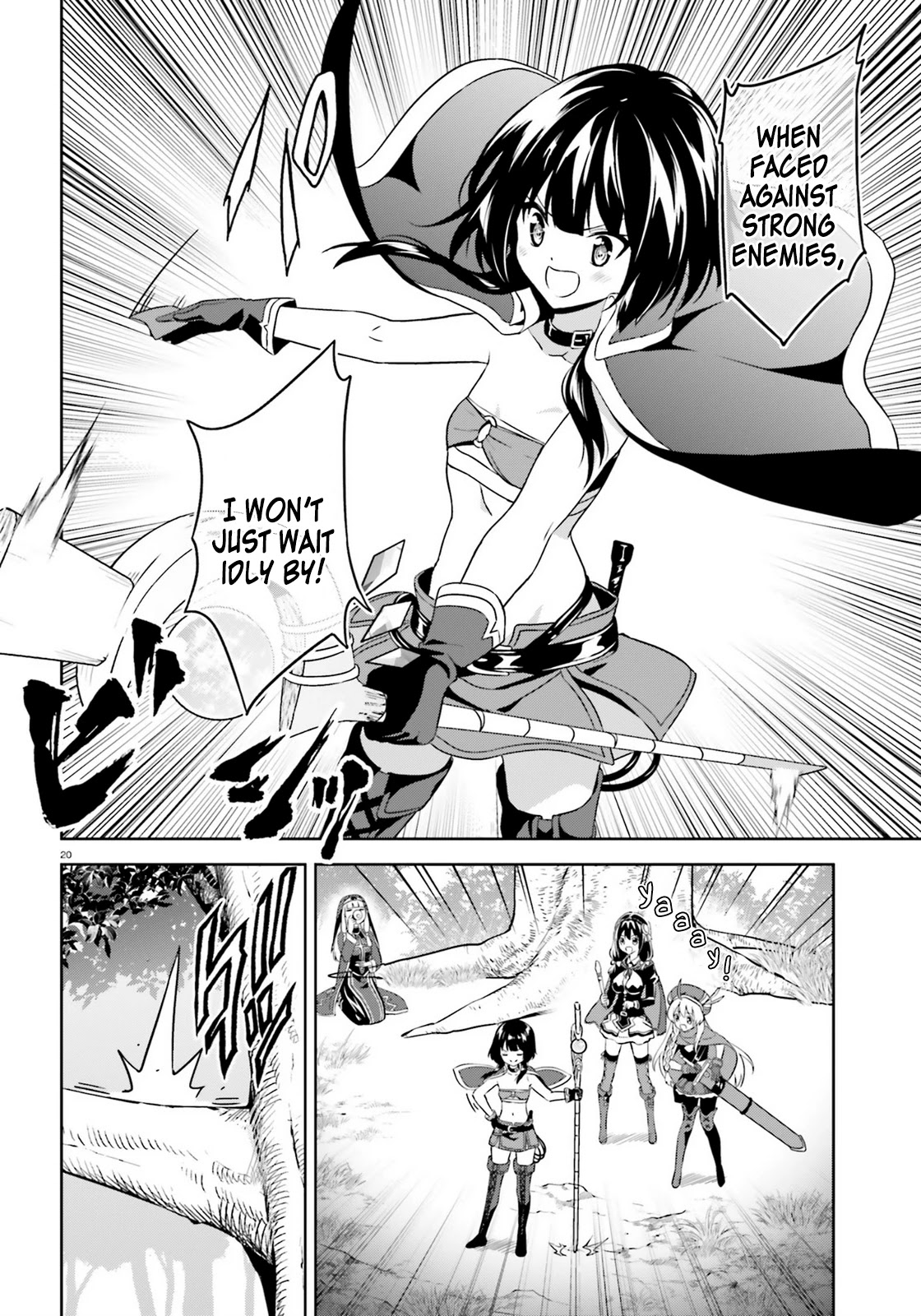 Zoku Kono Subarashii Sekai ni Bakuen wo! Chapter 8 page 20 - Chapter 8: Raiding Thieving Group!