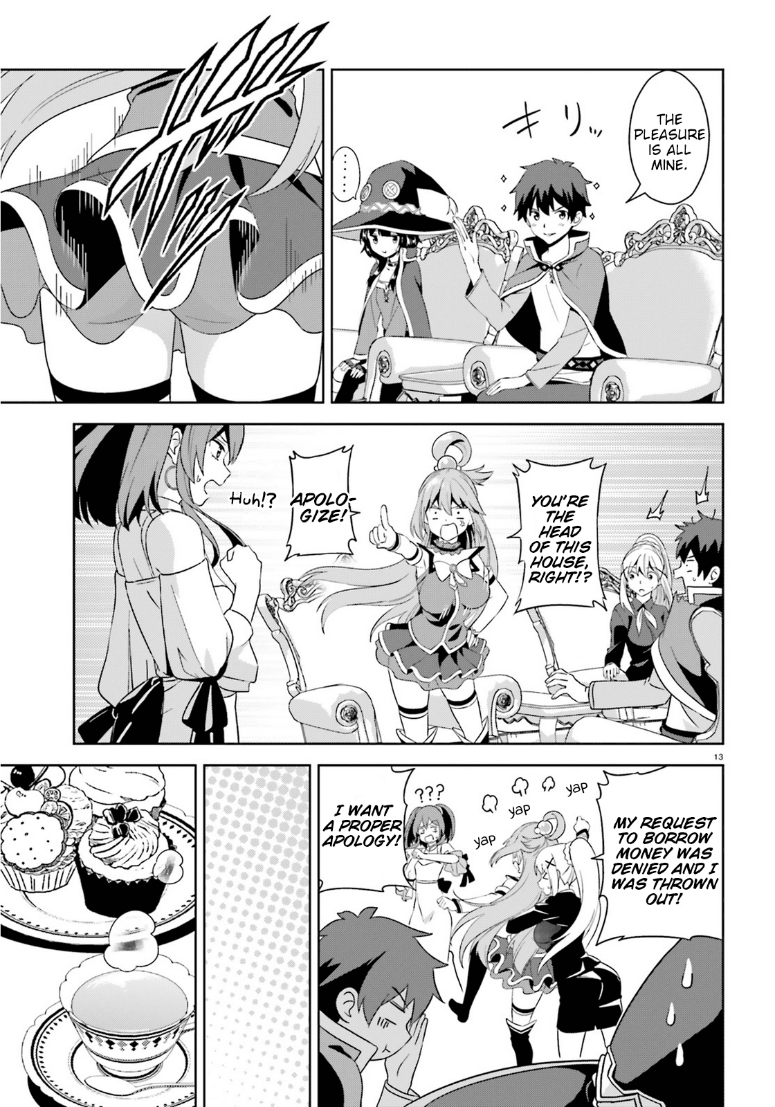 Zoku Kono Subarashii Sekai ni Bakuen wo! Chapter 9 page 13 - Chapter 9: Disclosing Thieving Group!