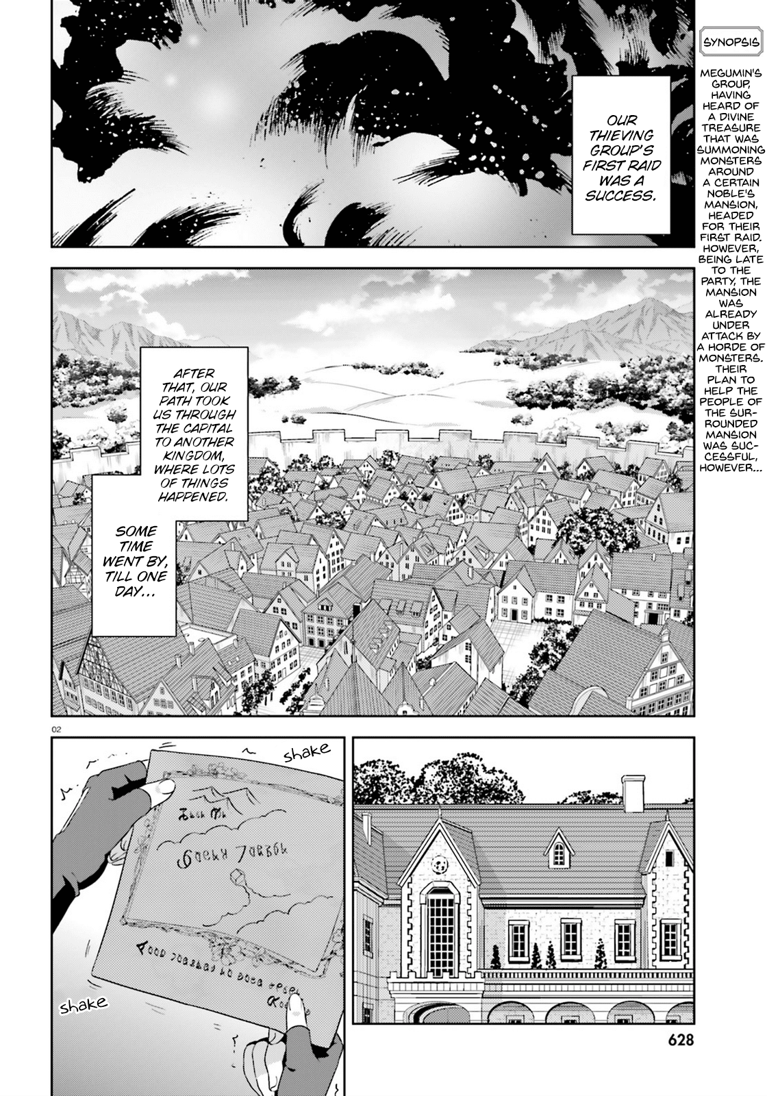 Zoku Kono Subarashii Sekai ni Bakuen wo! Chapter 9 page 2 - Chapter 9: Disclosing Thieving Group!
