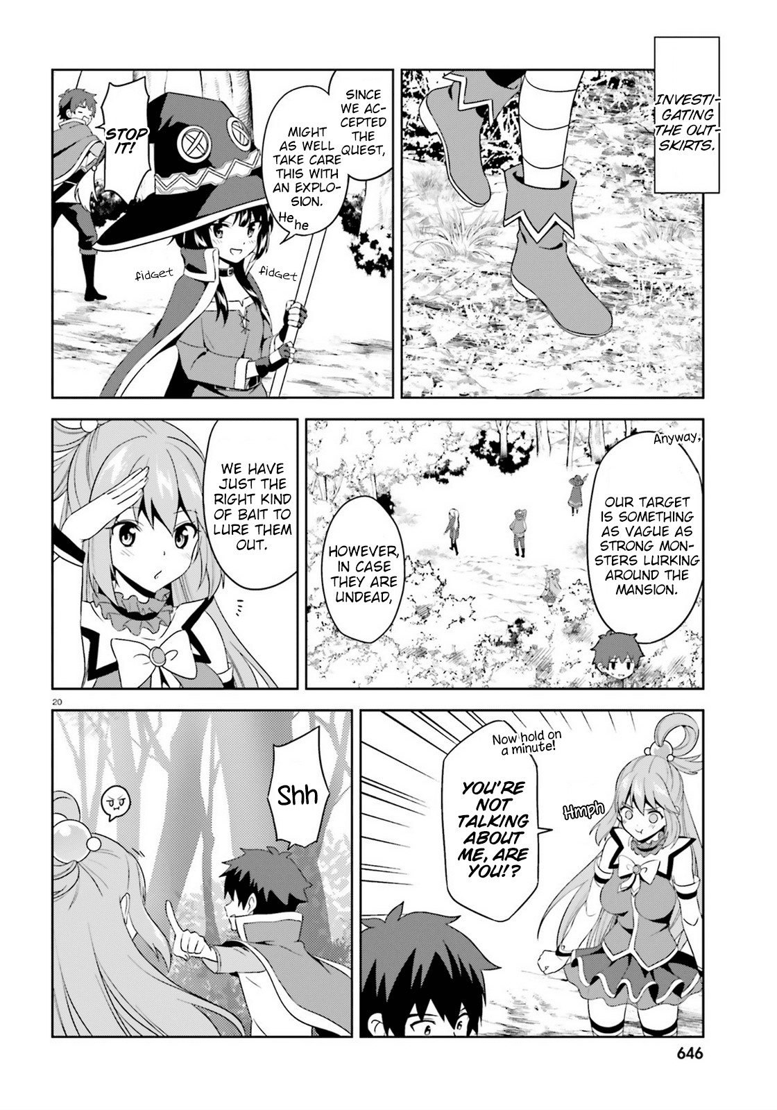 Zoku Kono Subarashii Sekai ni Bakuen wo! Chapter 9 page 20 - Chapter 9: Disclosing Thieving Group!