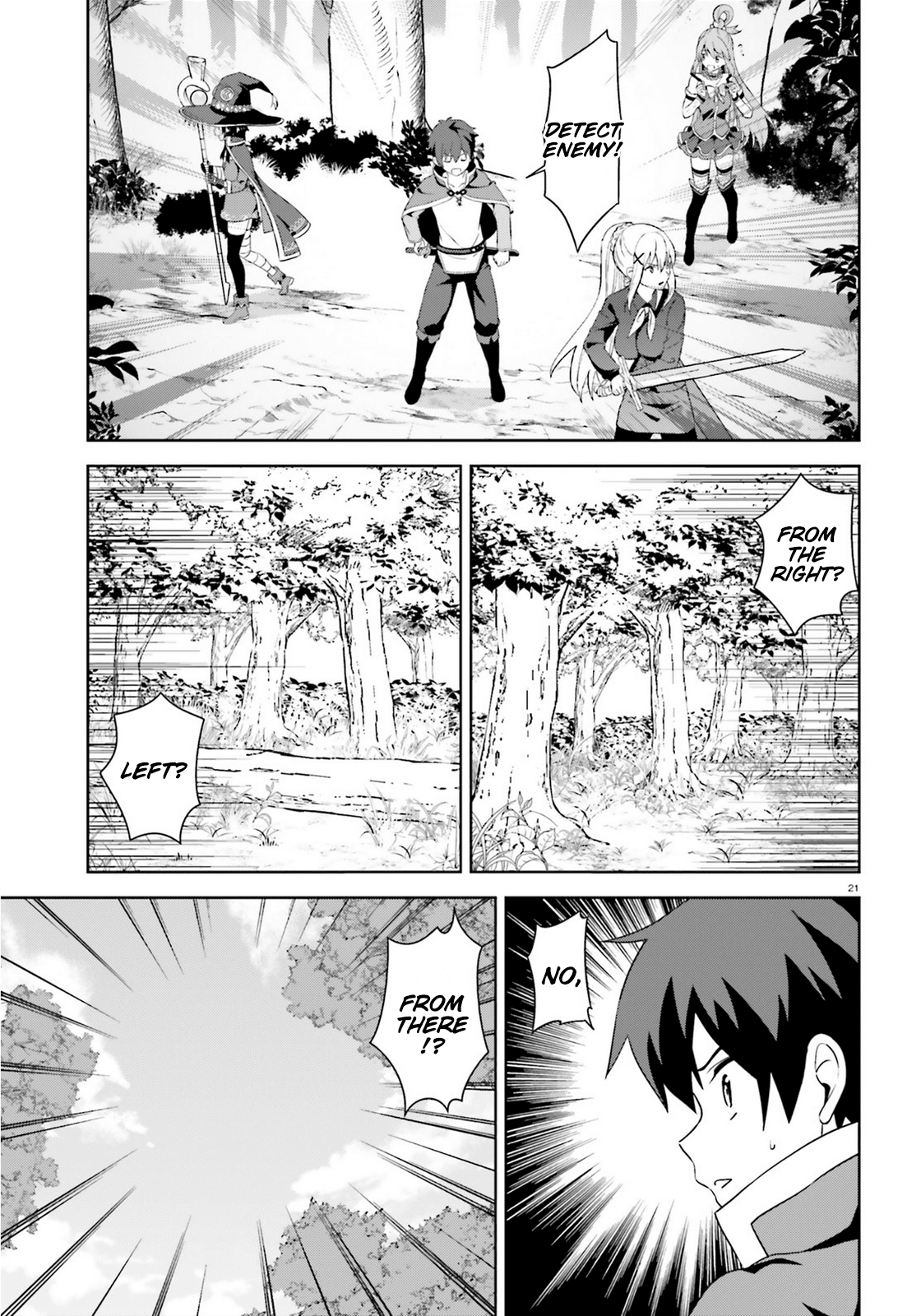 Zoku Kono Subarashii Sekai ni Bakuen wo! Chapter 9 page 21 - Chapter 9: Disclosing Thieving Group!