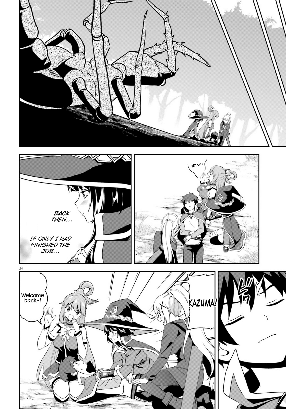 Zoku Kono Subarashii Sekai ni Bakuen wo! Chapter 9 page 24 - Chapter 9: Disclosing Thieving Group!
