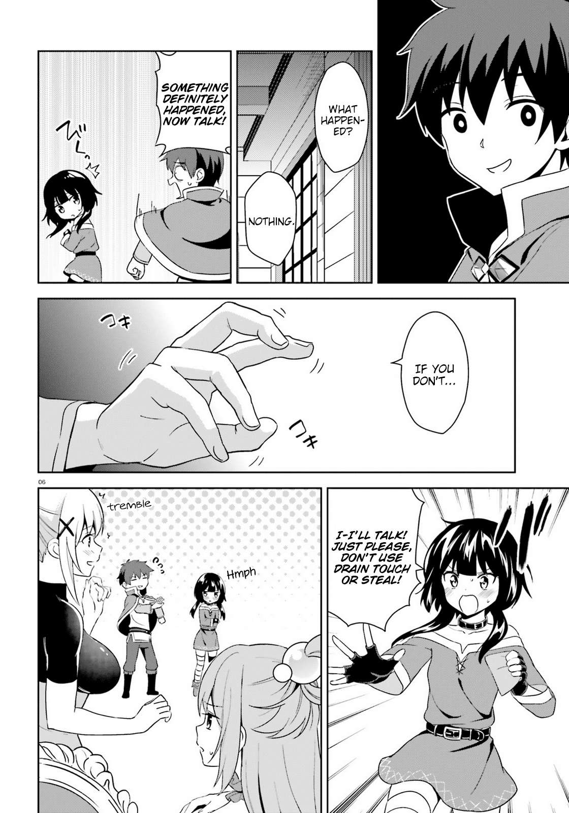 Zoku Kono Subarashii Sekai ni Bakuen wo! Chapter 9 page 6 - Chapter 9: Disclosing Thieving Group!
