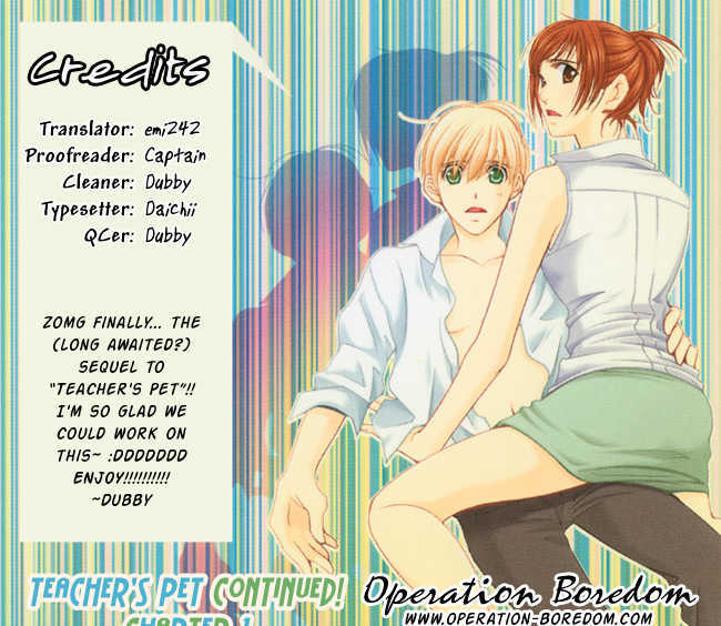 Zoku Sensei no Okiniiri! Chapter 1 page 1 - Chapter 1