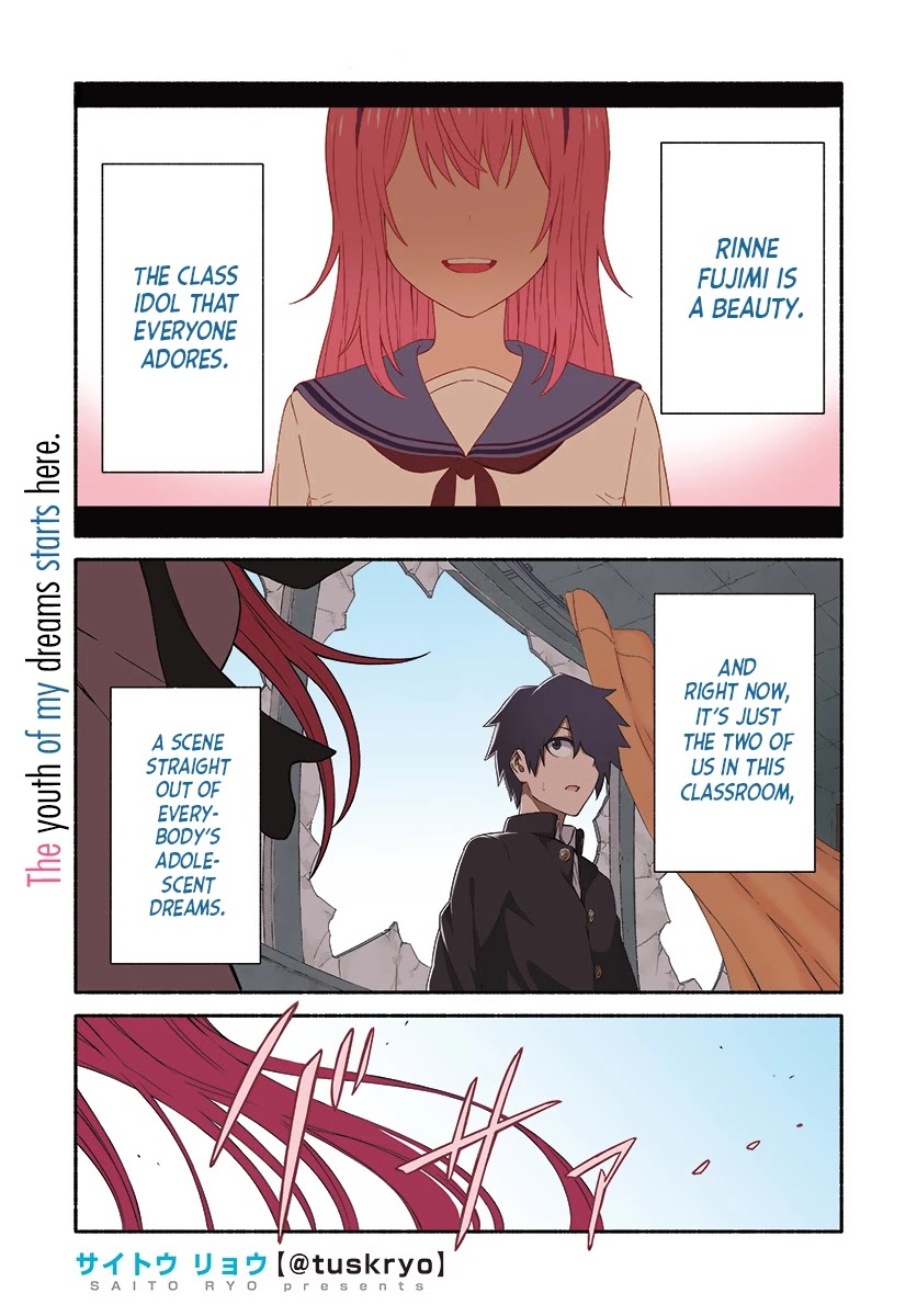 Zombi Shoujo no Fujimi-san Chapter 1 page 1 - Chapter 1