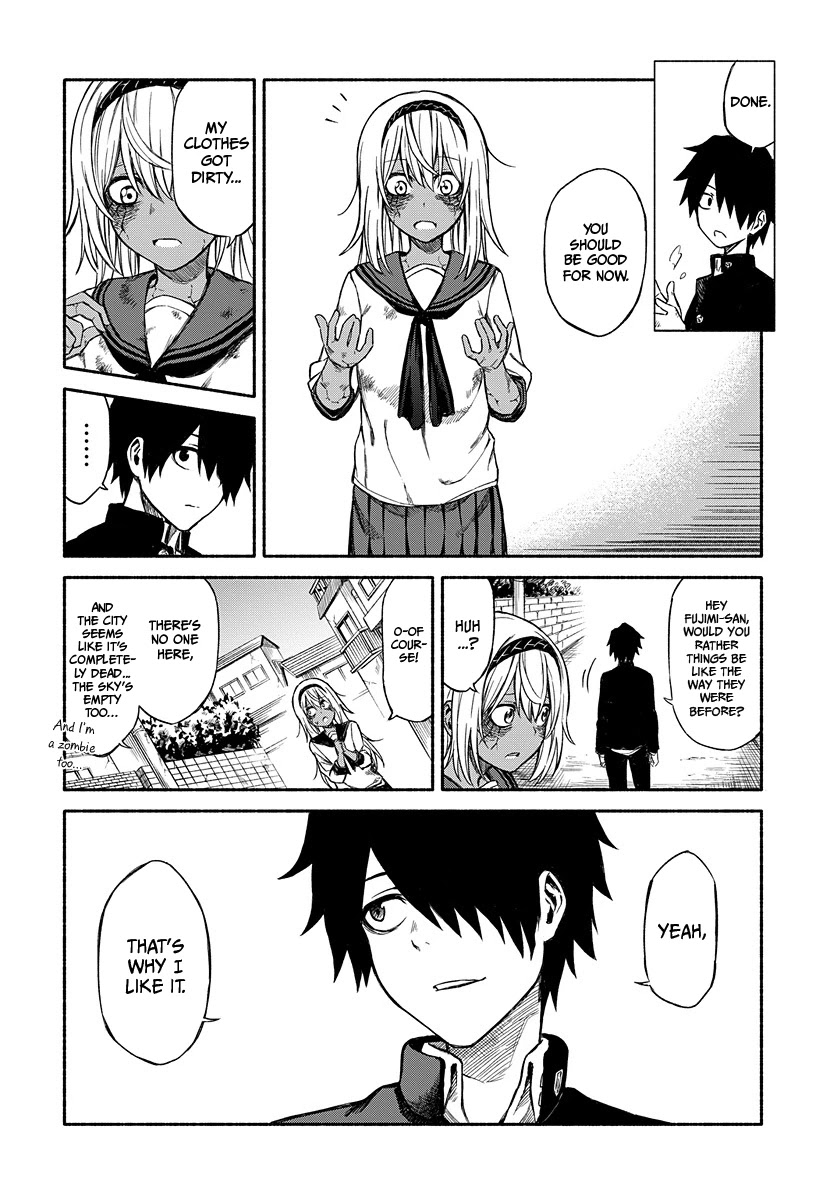 Zombi Shoujo no Fujimi-san Chapter 1 page 14 - Chapter 1