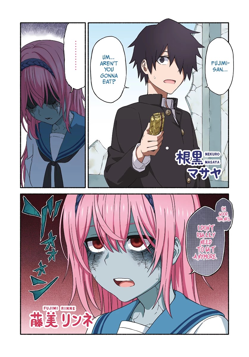 Zombi Shoujo no Fujimi-san Chapter 1 page 3 - Chapter 1