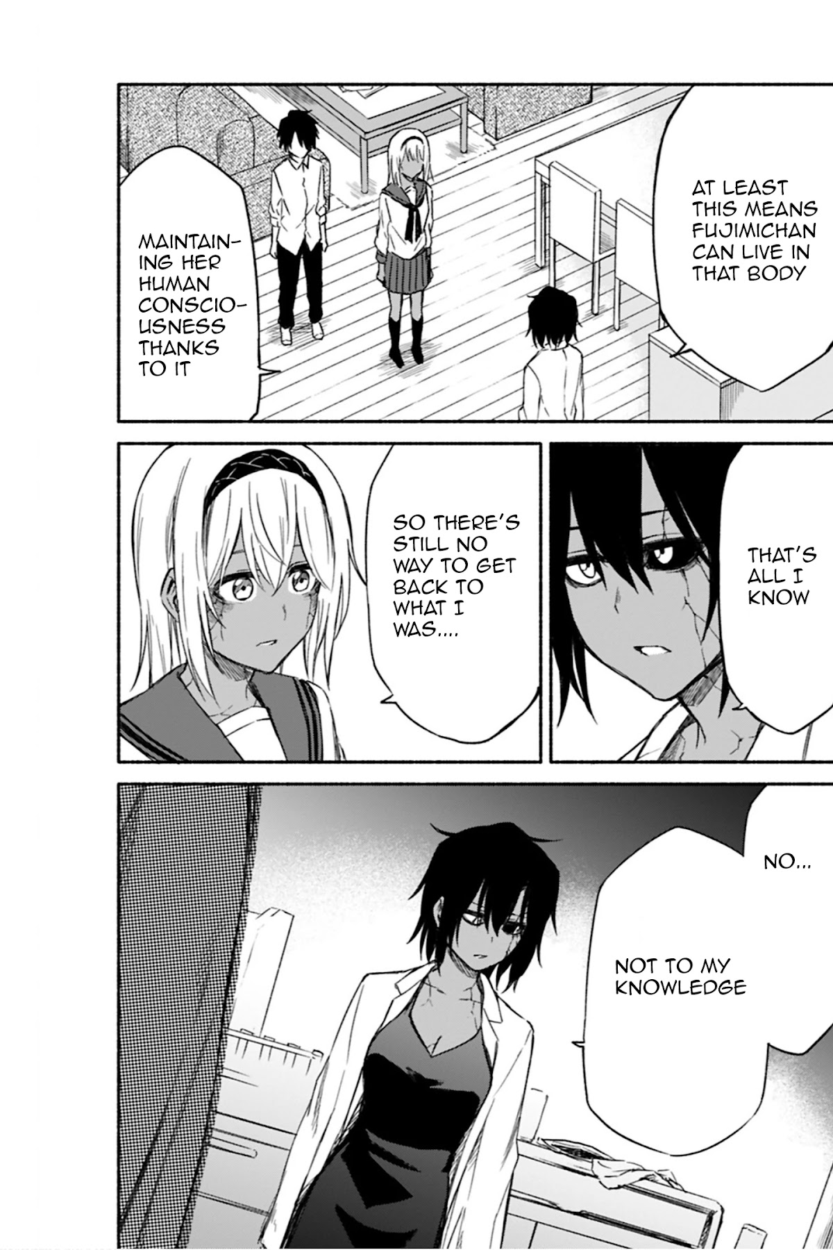 Zombi Shoujo no Fujimi-san Chapter 10 page 7 - Chapter 10
