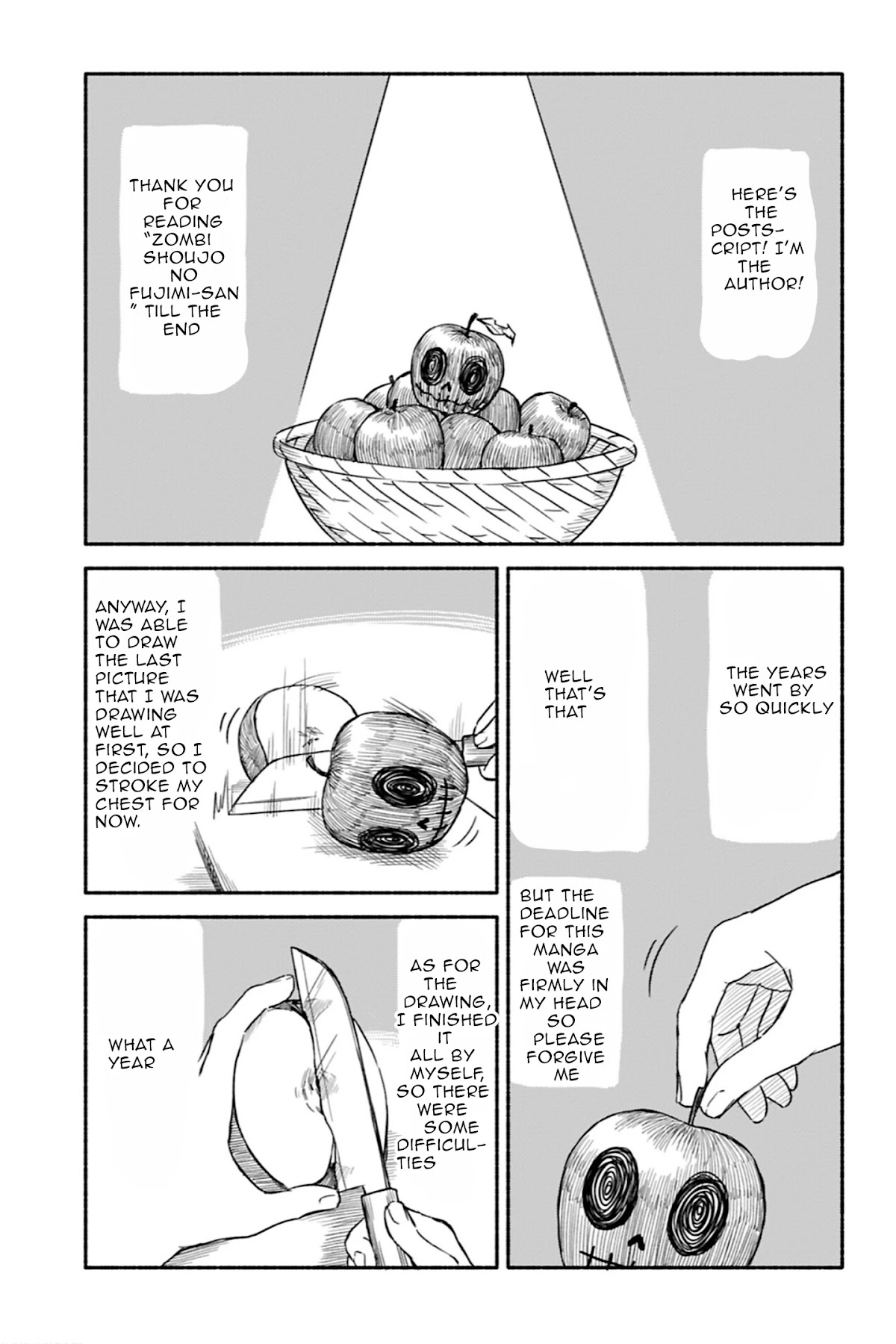 Zombi Shoujo no Fujimi-san Chapter 12.1 page 1 - Chapter 12.1