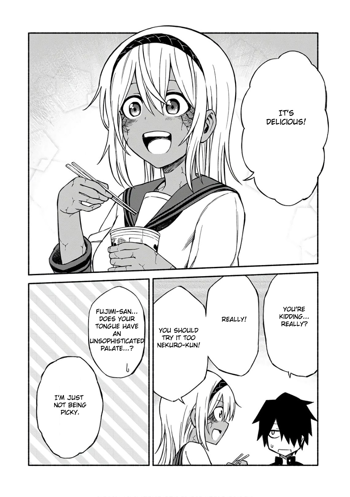 Zombi Shoujo no Fujimi-san Chapter 3 page 14 - Chapter 3