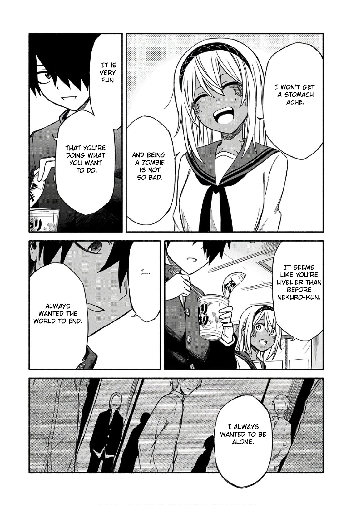 Zombi Shoujo no Fujimi-san Chapter 3 page 16 - Chapter 3