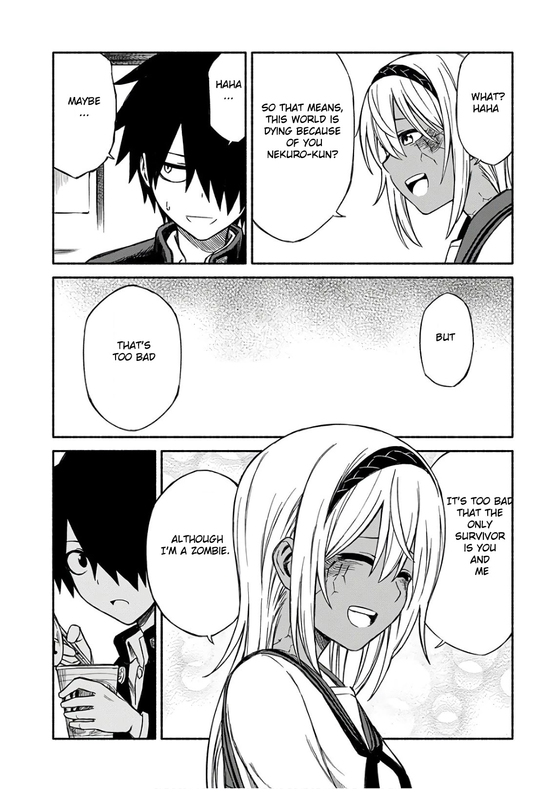 Zombi Shoujo no Fujimi-san Chapter 3 page 17 - Chapter 3