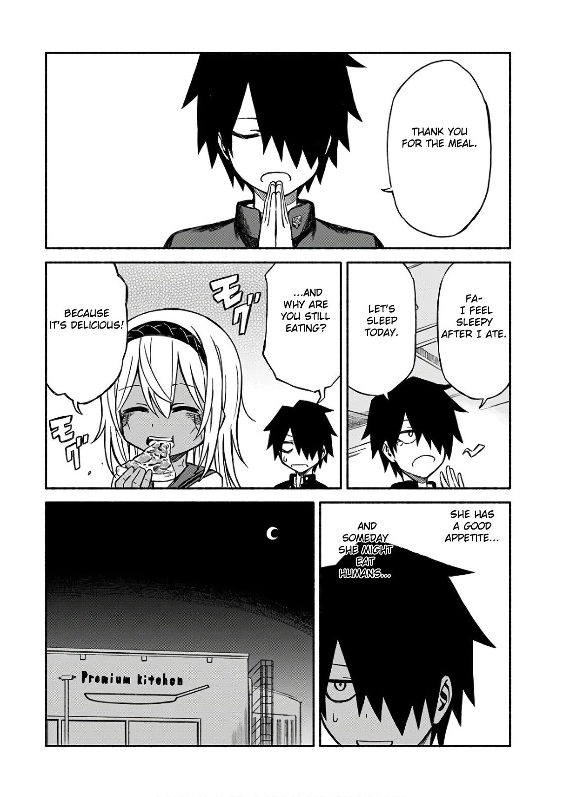 Zombi Shoujo no Fujimi-san Chapter 3 page 20 - Chapter 3